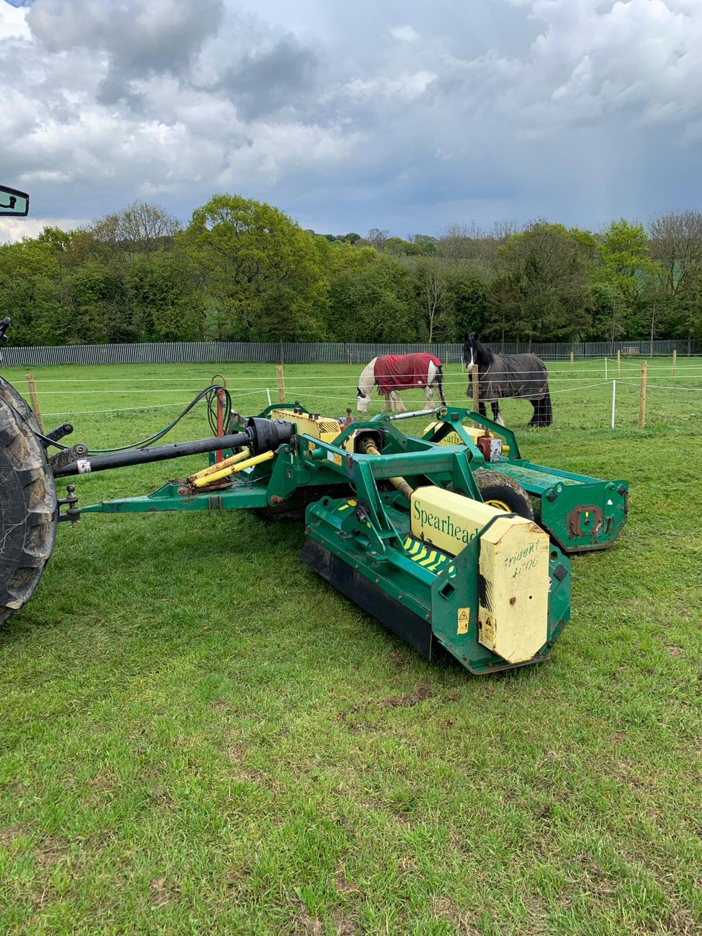 2006 SPEARHEAD TRIDENT 4000 TRAILED PARK FLAIL MOWER *PLUS VAT* - Image 18 of 19