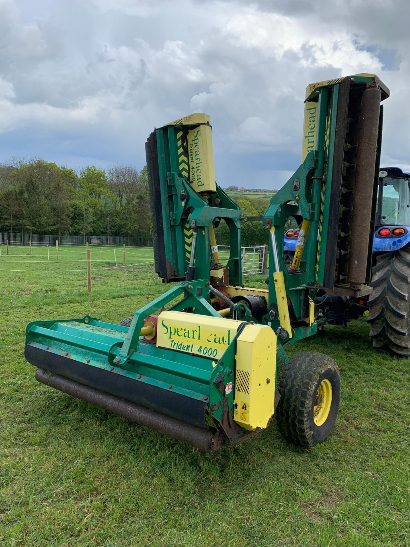 2006 SPEARHEAD TRIDENT 4000 TRAILED PARK FLAIL MOWER *PLUS VAT* - Image 9 of 19