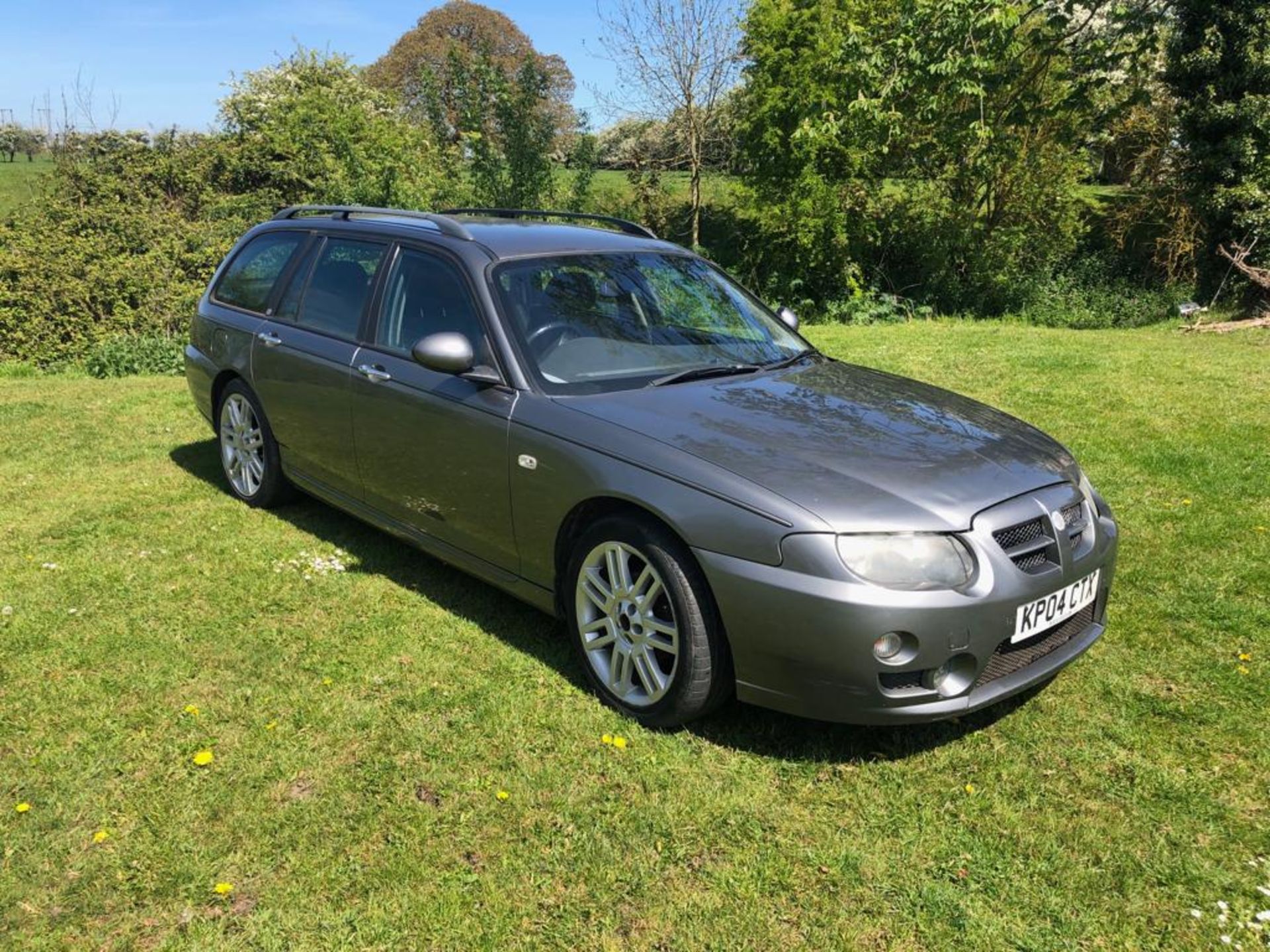 2004/04 REG MG ZT-T+ TURBO 1.8 PETROL GREY ESTATE - NO RESERVE *NO VAT* - Image 2 of 15