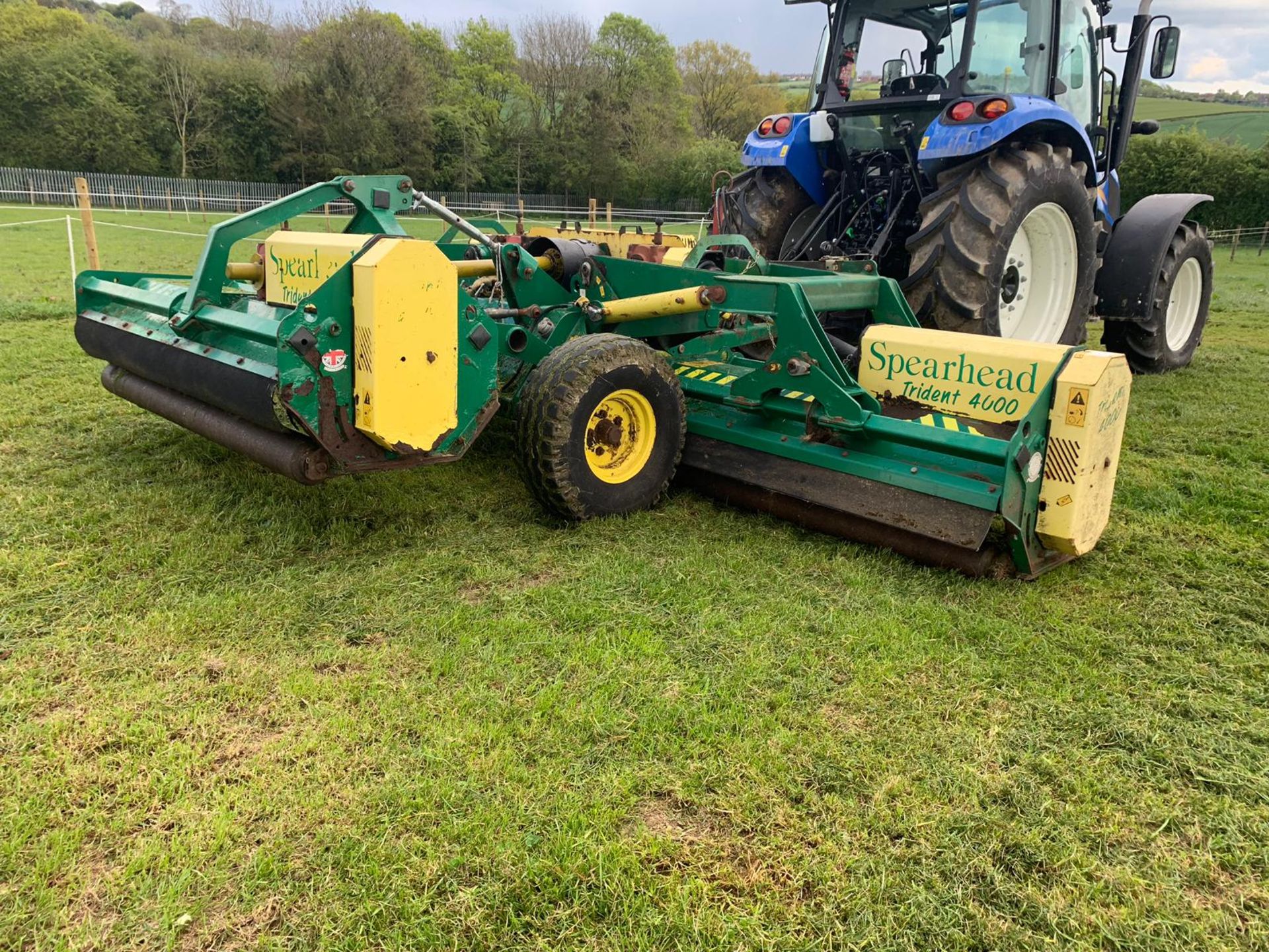 2006 SPEARHEAD TRIDENT 4000 TRAILED PARK FLAIL MOWER *PLUS VAT* - Image 6 of 19