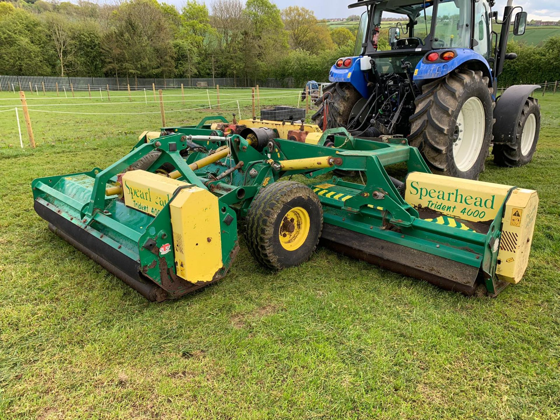 2006 SPEARHEAD TRIDENT 4000 TRAILED PARK FLAIL MOWER *PLUS VAT*