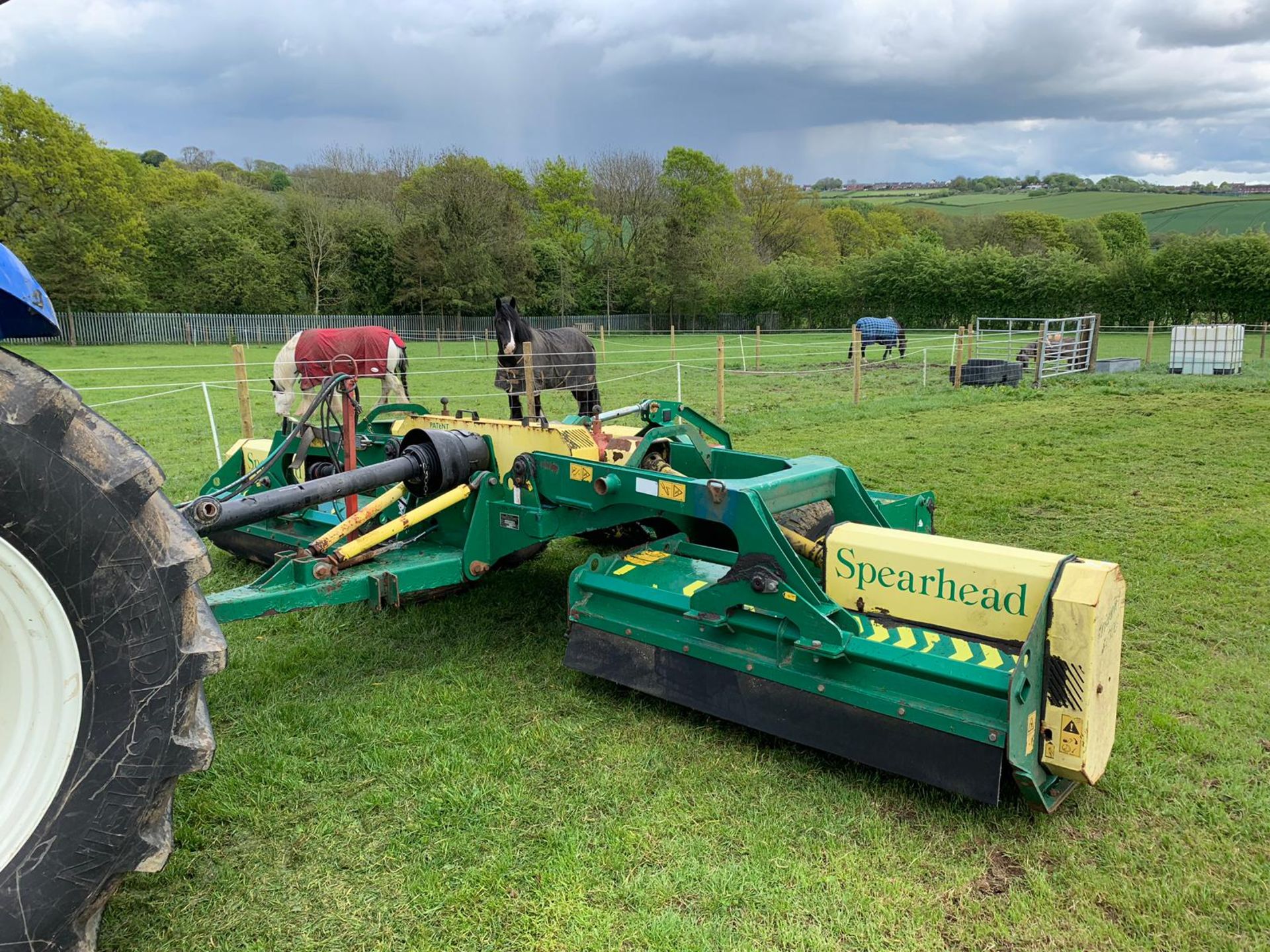 2006 SPEARHEAD TRIDENT 4000 TRAILED PARK FLAIL MOWER *PLUS VAT* - Image 17 of 19