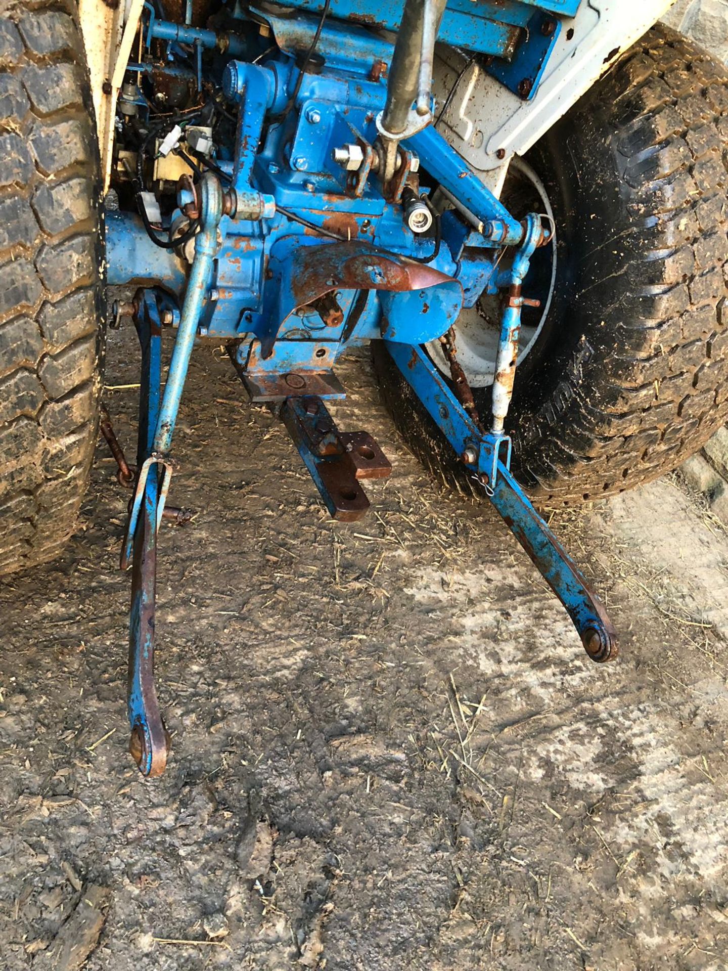 1994/M REG FORD NEW HOLLAND 1520 BLUE DIESEL COMPACT DIESEL TRACTOR *PLUS VAT* - Image 11 of 18