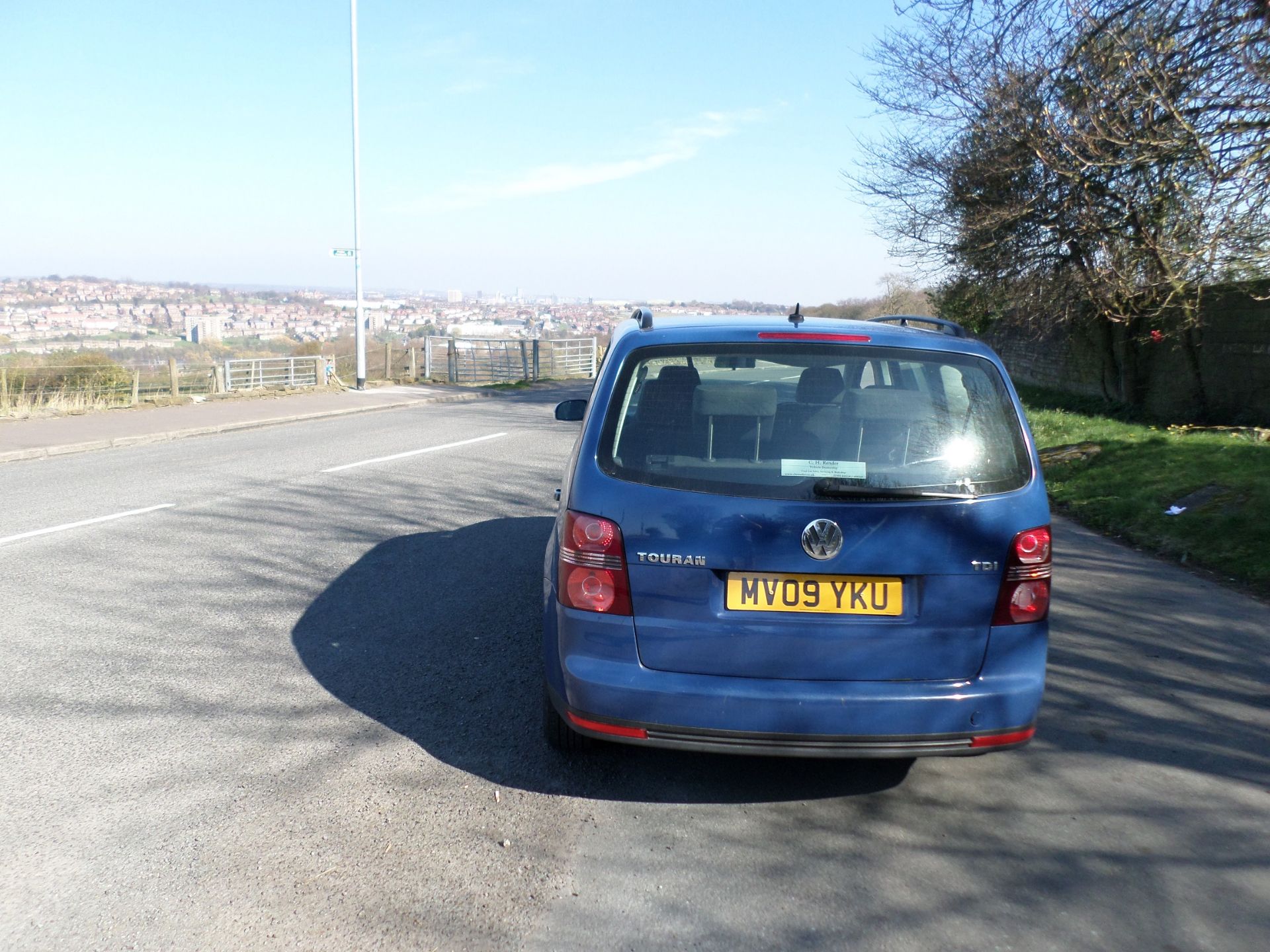 2009/09 REG VOLKSWAGEN TOURAN S TDI 90 1.9 BLUE DIESEL MPV, FULL SERVICE HISTORY *NO VAT* - Image 6 of 12