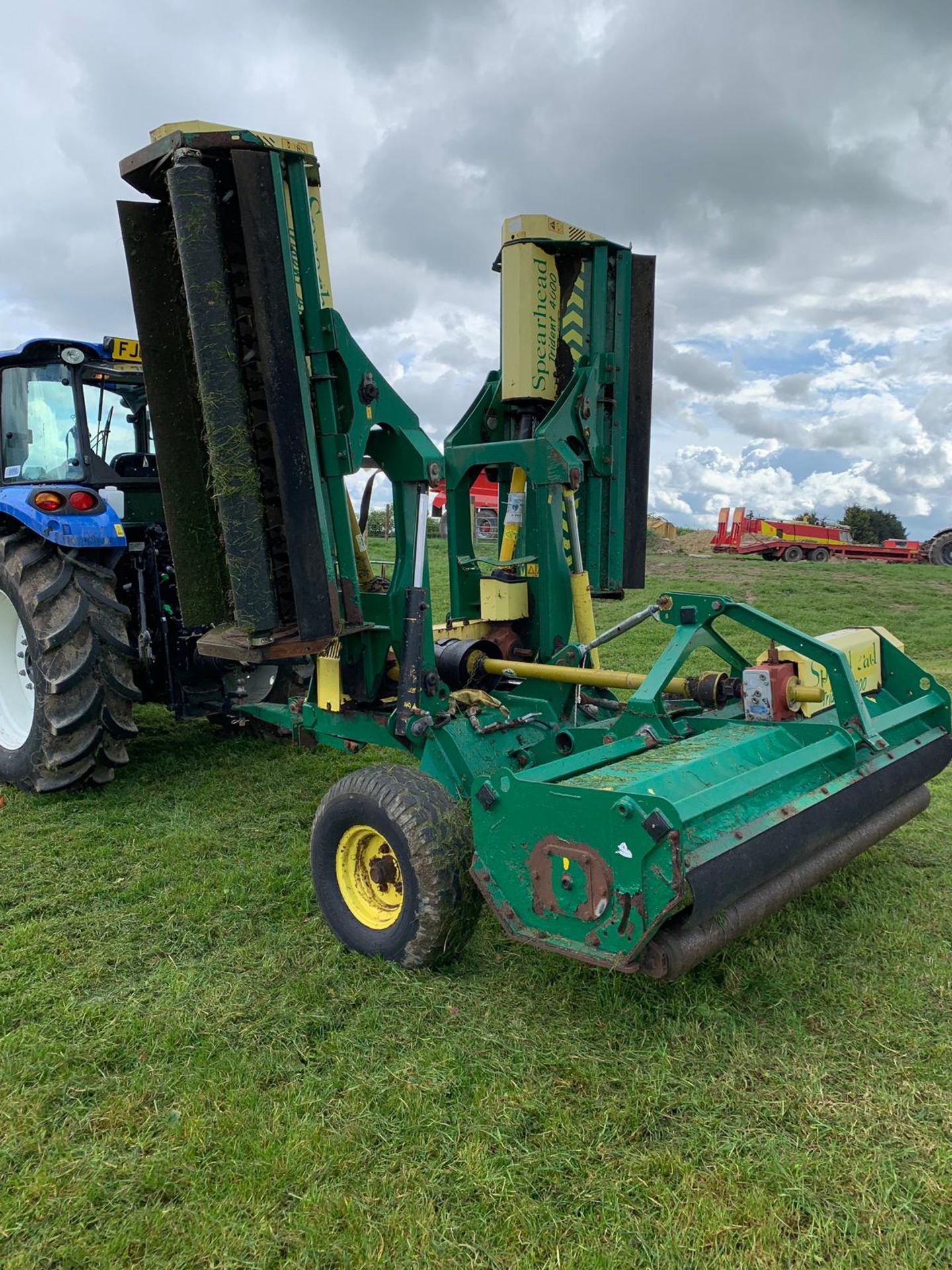 2006 SPEARHEAD TRIDENT 4000 TRAILED PARK FLAIL MOWER *PLUS VAT* - Image 7 of 19