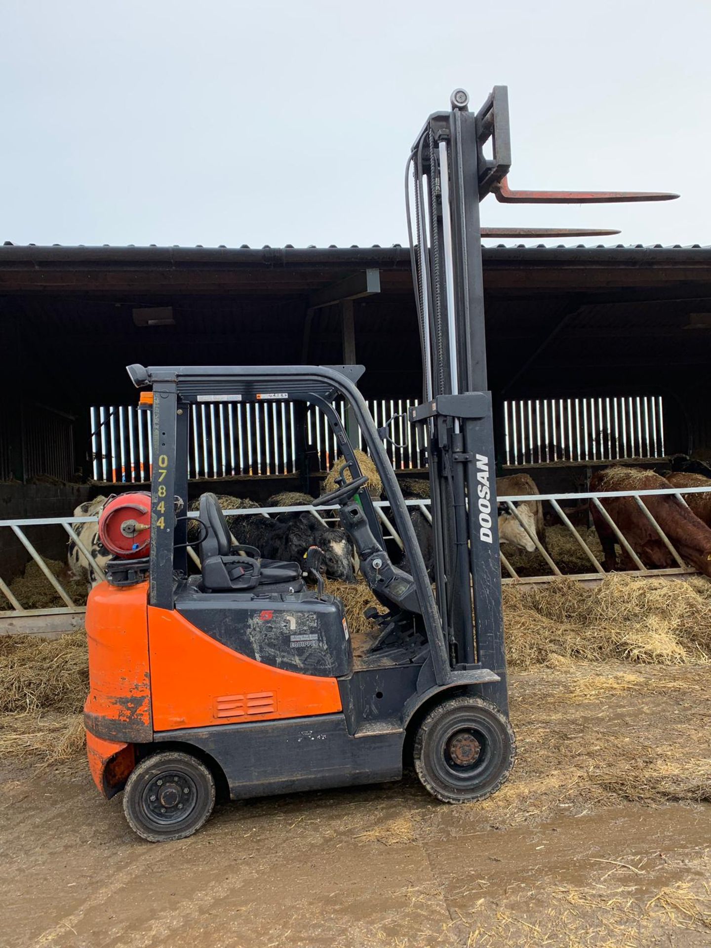 2007 DOOSAN G18S-5 LIFTS 1.8T GAS POWERED FORKLIFT *PLUS VAT* - Image 3 of 6