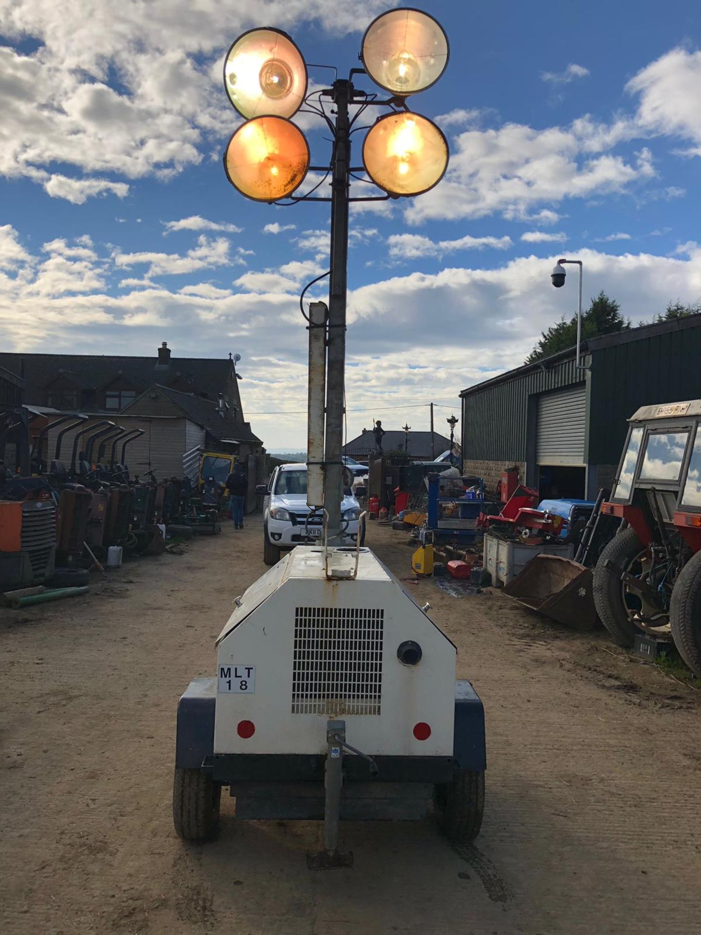 2005 TEREX RL4050D PORTABLE LIGHTING TOWER, SINGLE AXLE TOWABLE *PLUS VAT* - Image 8 of 14