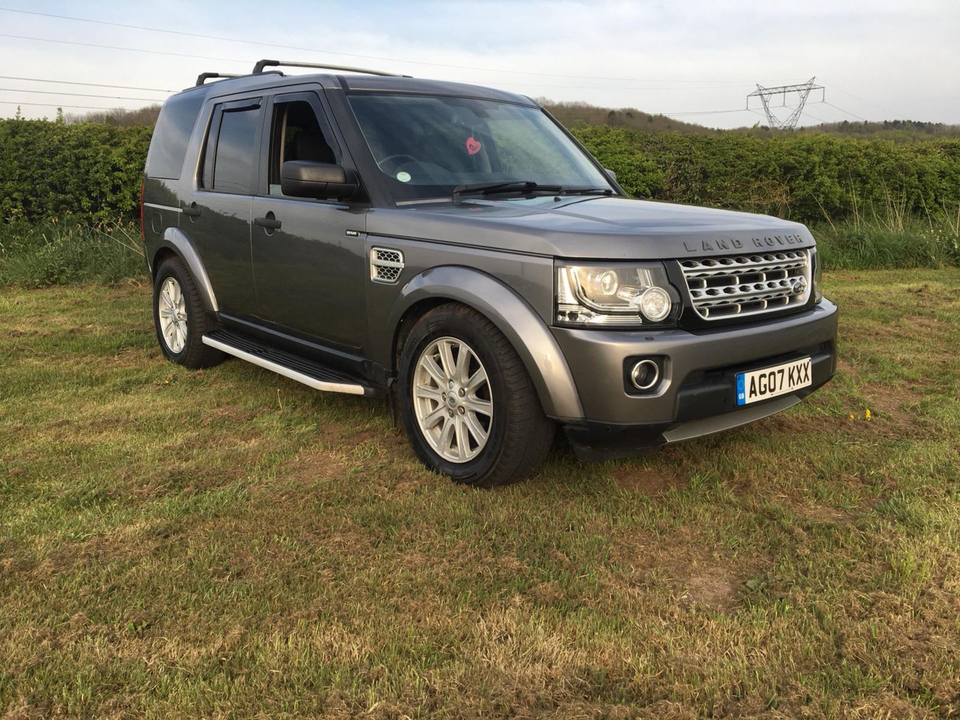 2007/07 REG LAND ROVER DISCOVERY 3 TDV6 SE AUTOMATIC 2.7 DIESEL 4X4, 7 SEAT FACELIFT LIGHTS *NO VAT* - Image 2 of 16