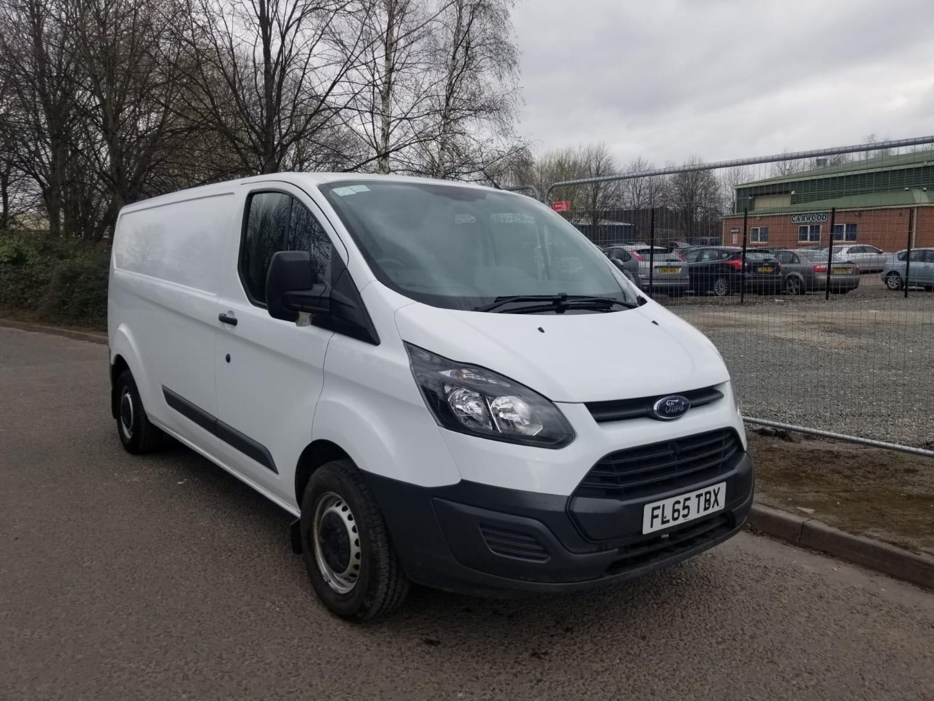 2015/65 REG FORD TRANSIT CUSTOM 290 ECO-TECH DIESEL PANEL VAN, SHOWING 0 FORMER KEEPERS *NO VAT*