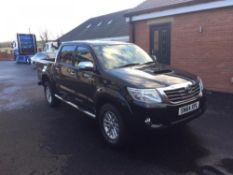 2014/64 REG TOYOTA HILUX INVINCIBLE D-4D 4X4 3.0 DIESEL DOUBLE CAB PICK-UP AIR CON *PLUS VAT*