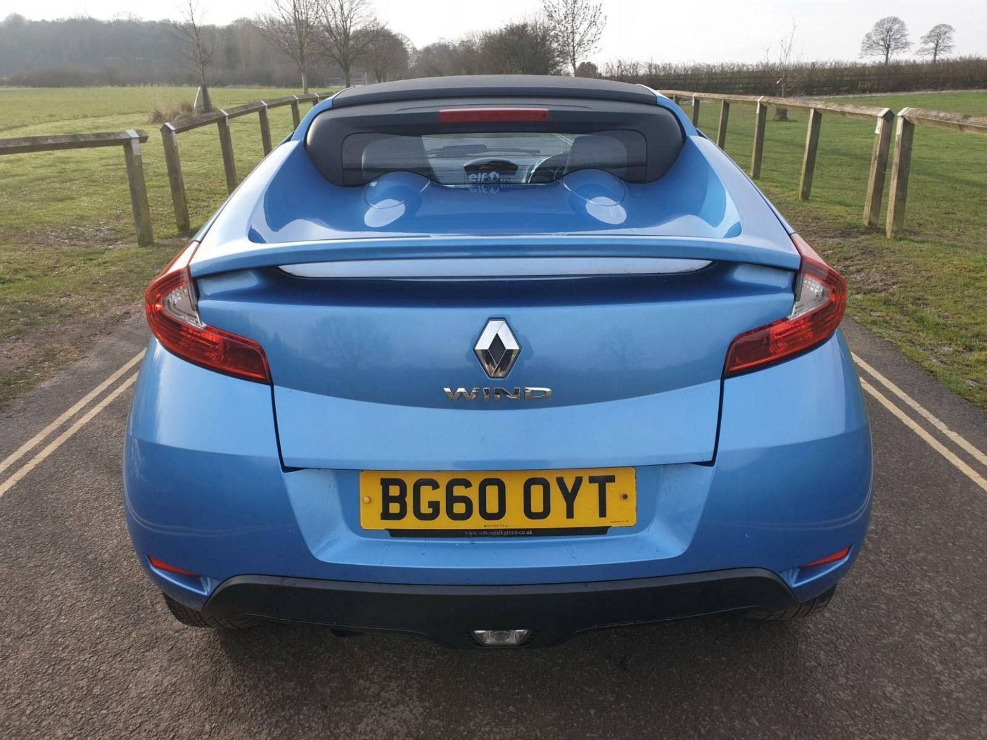 2010/60 REG RENAULT WIND ROADSTER DYNAMIQUE S TCE 1.2 BLUE PETROL CONVERTIBLE *NO VAT* - Image 6 of 12