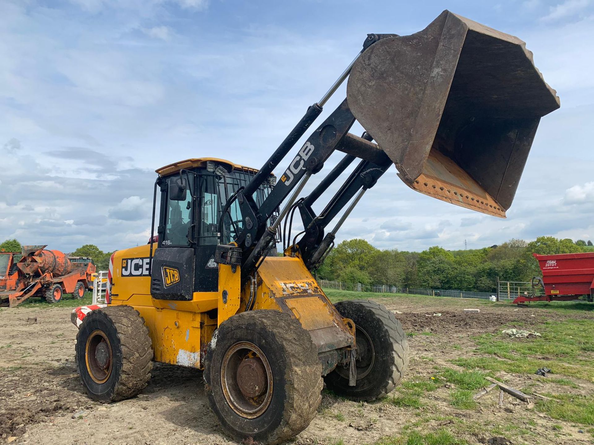 2010 JCB 416HT WHEELED LOADING SHOVEL *PLUS VAT* - Image 6 of 12