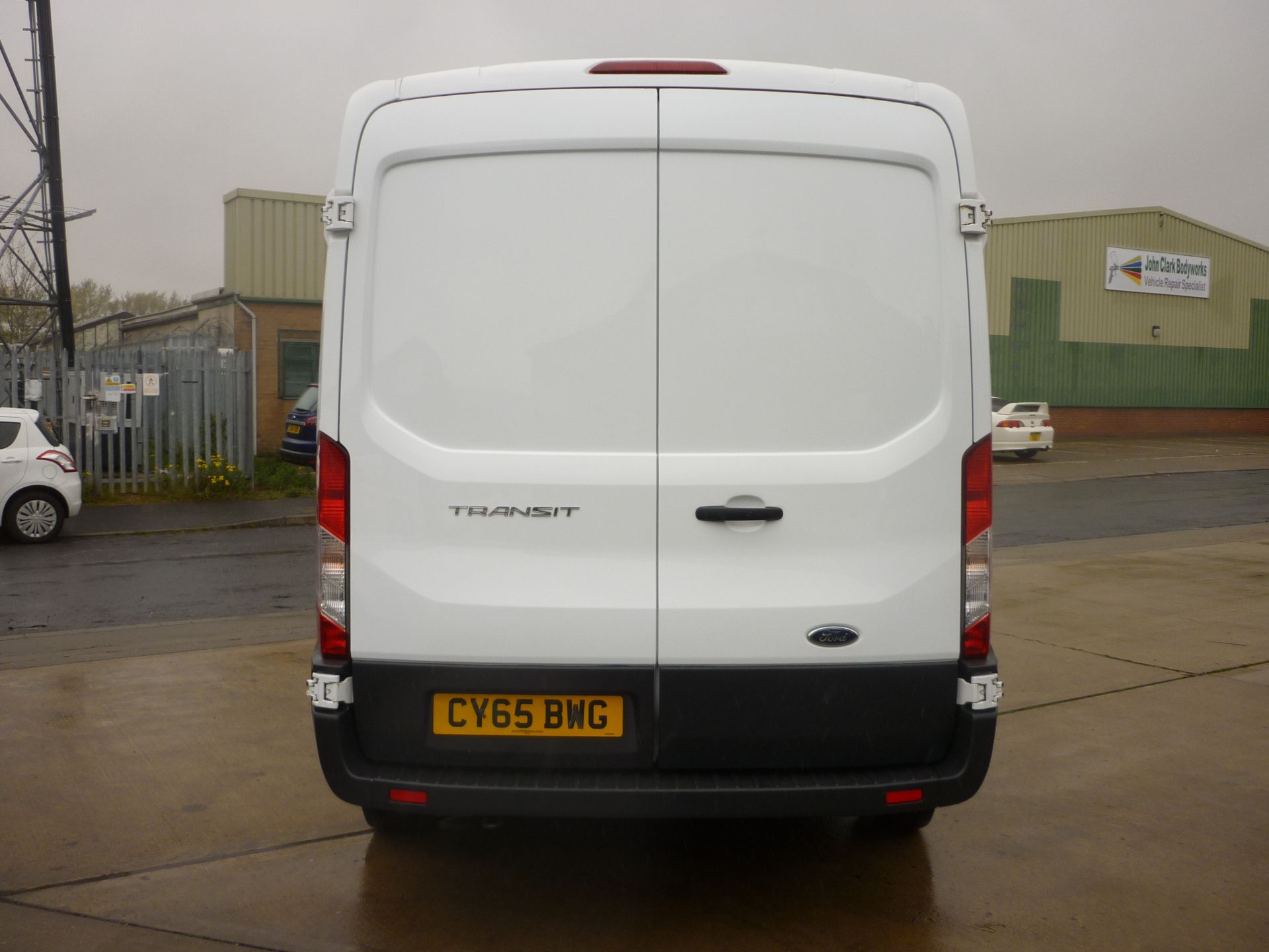 2016/65 REG FORD TRANSIT 350 L3 H2 2.2 DIESEL WHITE PANEL VAN, SHOWING 0 FORMER KEEPERS - Bild 4 aus 10