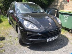 2012/62 REG PORSCHE CAYENNE V6 DIESEL TIPTRONIC 3.0 2019 DIGGERS, EXCAVATOR, CHERISHED NUMBER PLATES, ROLLERS TRACTORS - ENDING TUESDAY FROM 7PM