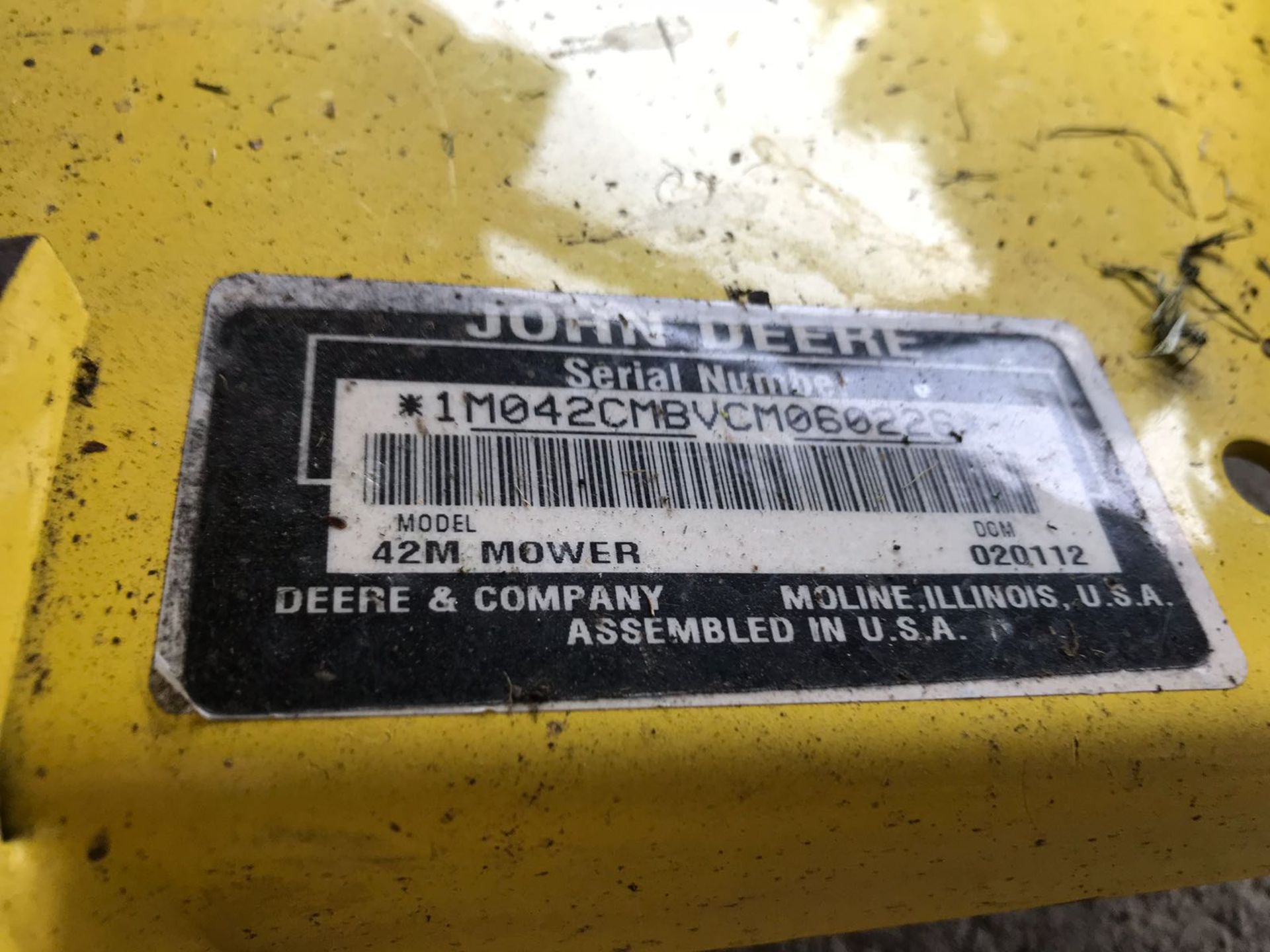 JOHN DEERE X748 ULTIMATE 4 WHEEL DRIVE DIESEL 3 CYLINDER RIDE ON MOWER, YEAR 2006 *PLUS VAT* - Bild 6 aus 6