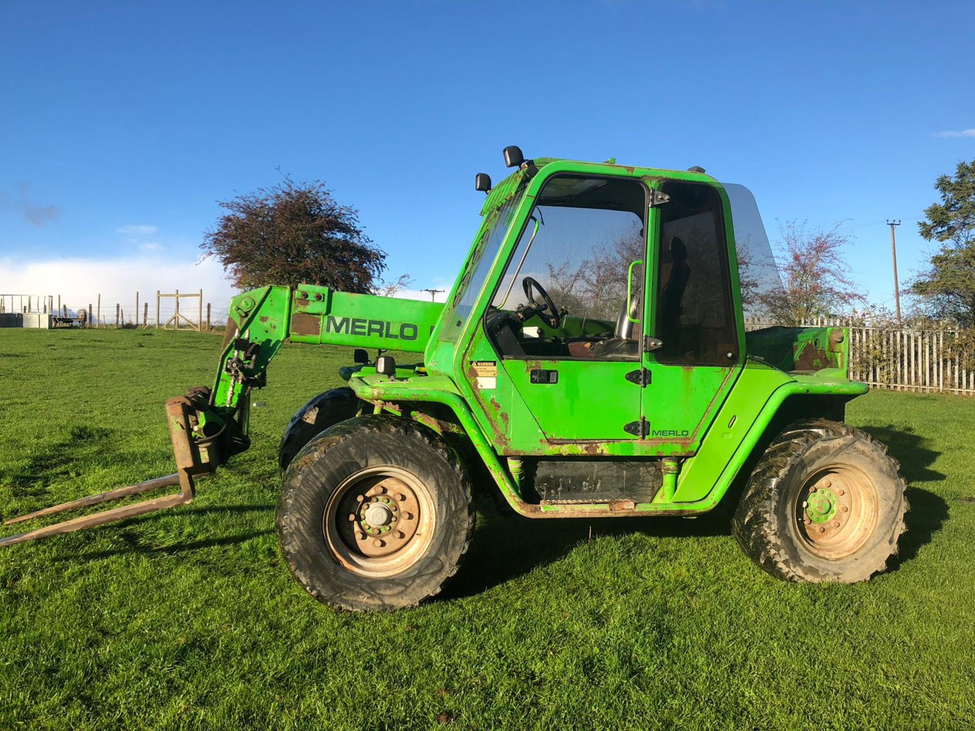 1995 MERLO P 30.7 EVS GREEN TELEHANDLER 3 TONNE CAPACITY *PLUS VAT* - Image 8 of 18