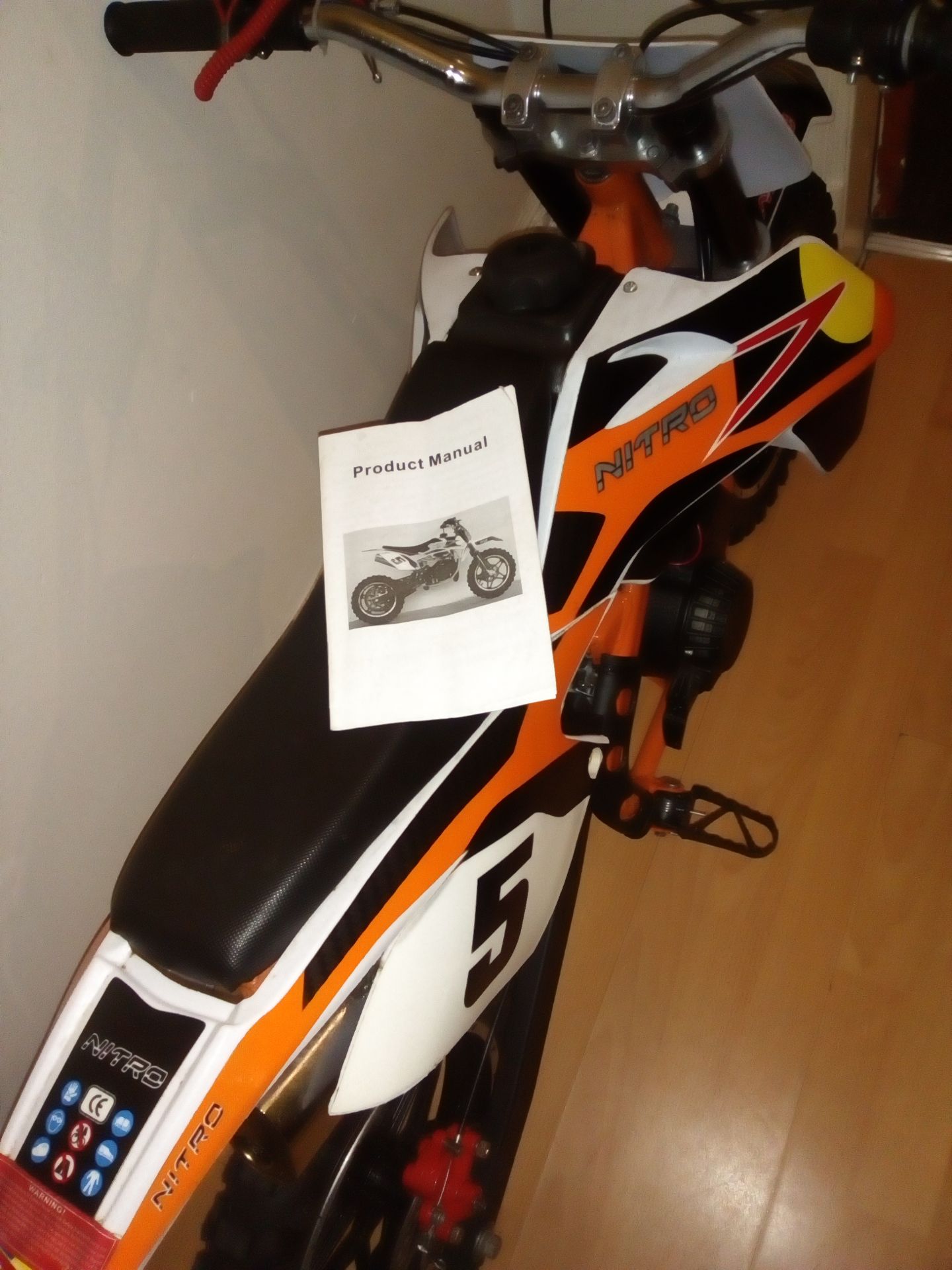 50CC NITRO DIRT BIKE *NO VAT* - Image 2 of 3