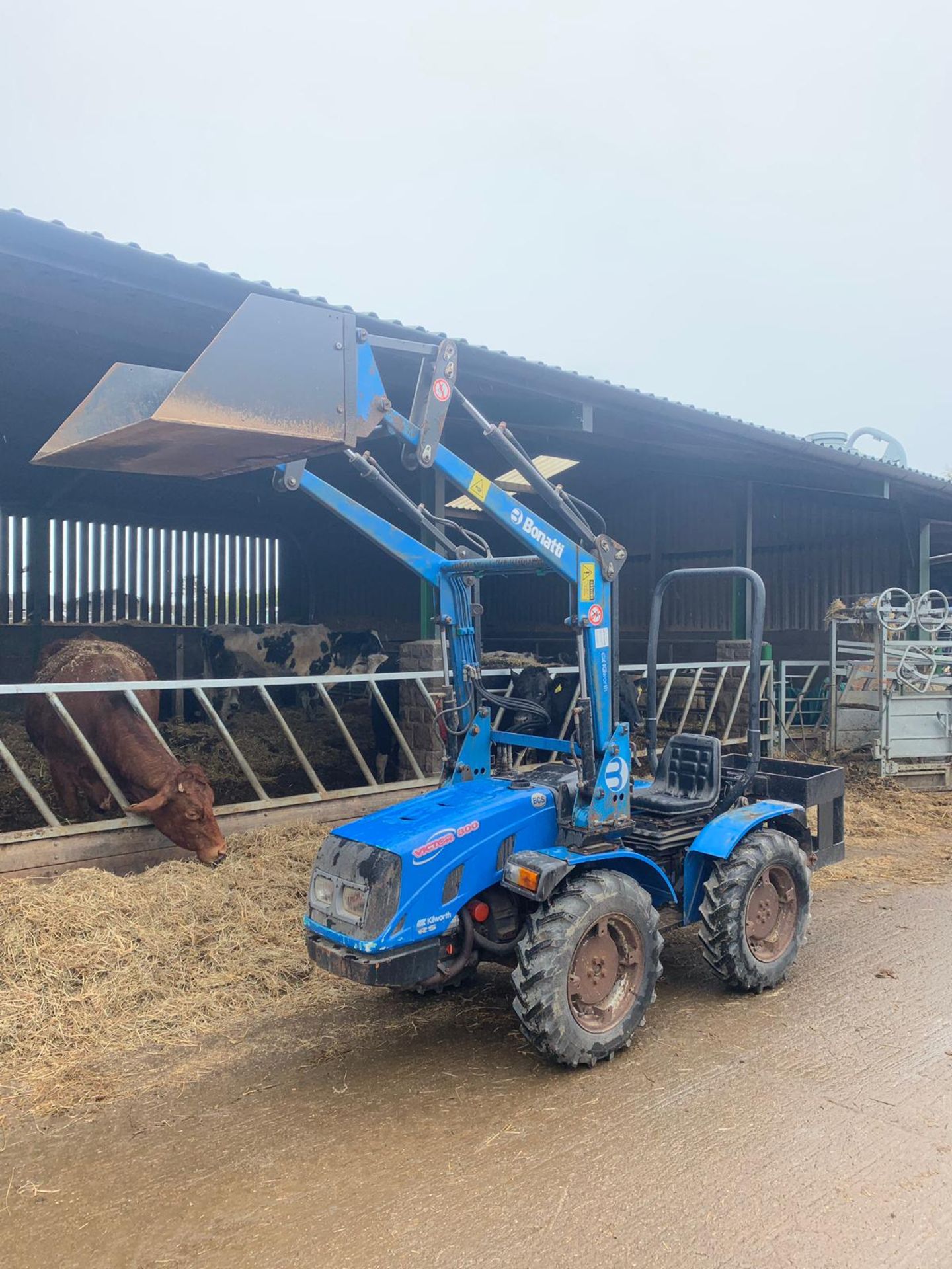 BCS VICTOR 300 RS ALL TERRAIN FORESTRY 4X4 COMPACT TRACTOR WITH BONATTI FRONT LOADER *PLUS VAT* - Image 13 of 17