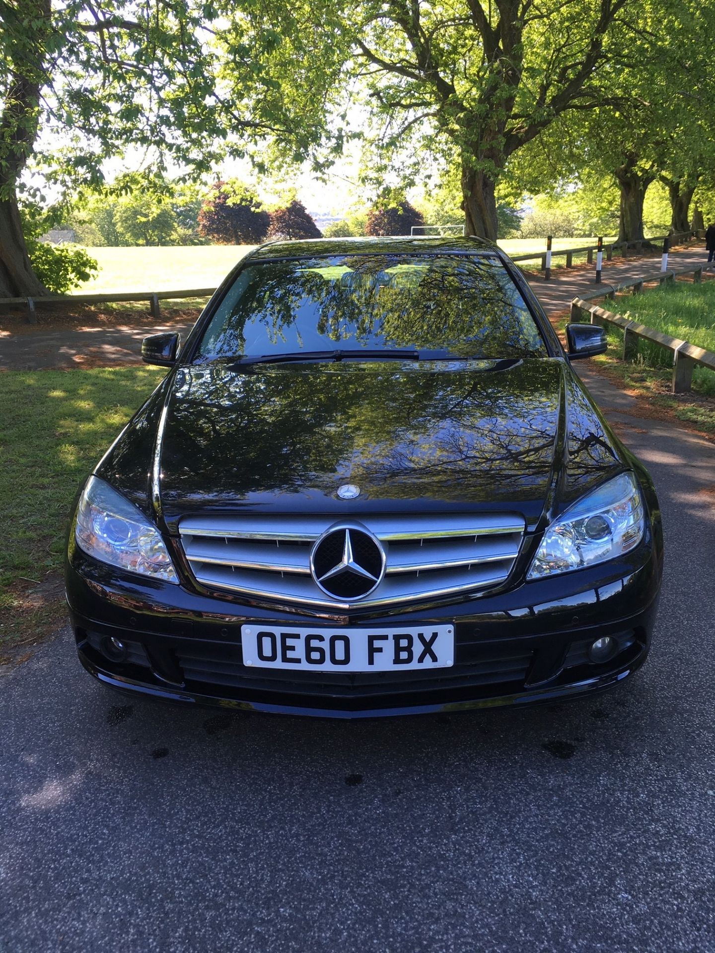 2011/60 REG MERCEDES-BENZ C220 EXECUTIVE SE CDI 2.2 DIESEL BLACK 4 DOOR SALOON *NO VAT* - Bild 2 aus 25