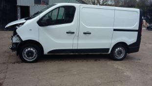 2016/16 REG VAUXHALL VIVARO 2700 CDTI ECOFLEX 1.6D PANEL VAN, SHOWING 0 FORMER KEEPERS *NO VAT*