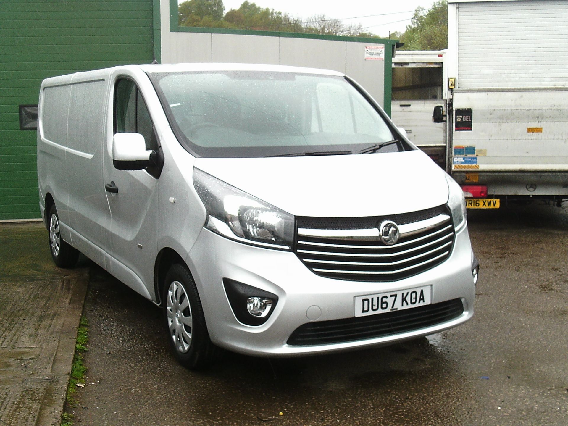 2017/67 REG VAUXHALL VIVARO 2900 SPORTIVE LWB CDTI 1.6 DIESEL SILVER PANEL VAN *PLUS VAT*