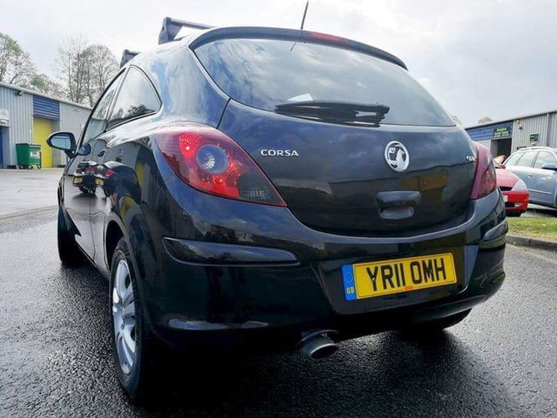 2011/11 REG VAUXHALL CORSA SPORTIVE CDTI 1.25 BLACK DIESEL CAR DERIVED VAN *NO VAT* - Image 5 of 16