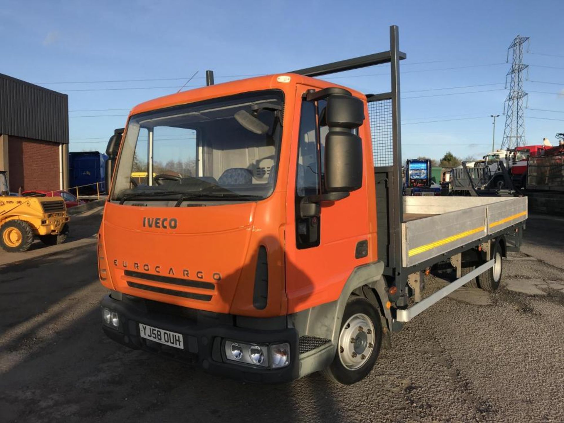 2008/58 REG IVECO EUROCARGO 75E16 DROP SIDE TRUCK 7.5 TON ONLY 112,000 MILES, MANUAL GEARBOX - Bild 2 aus 14