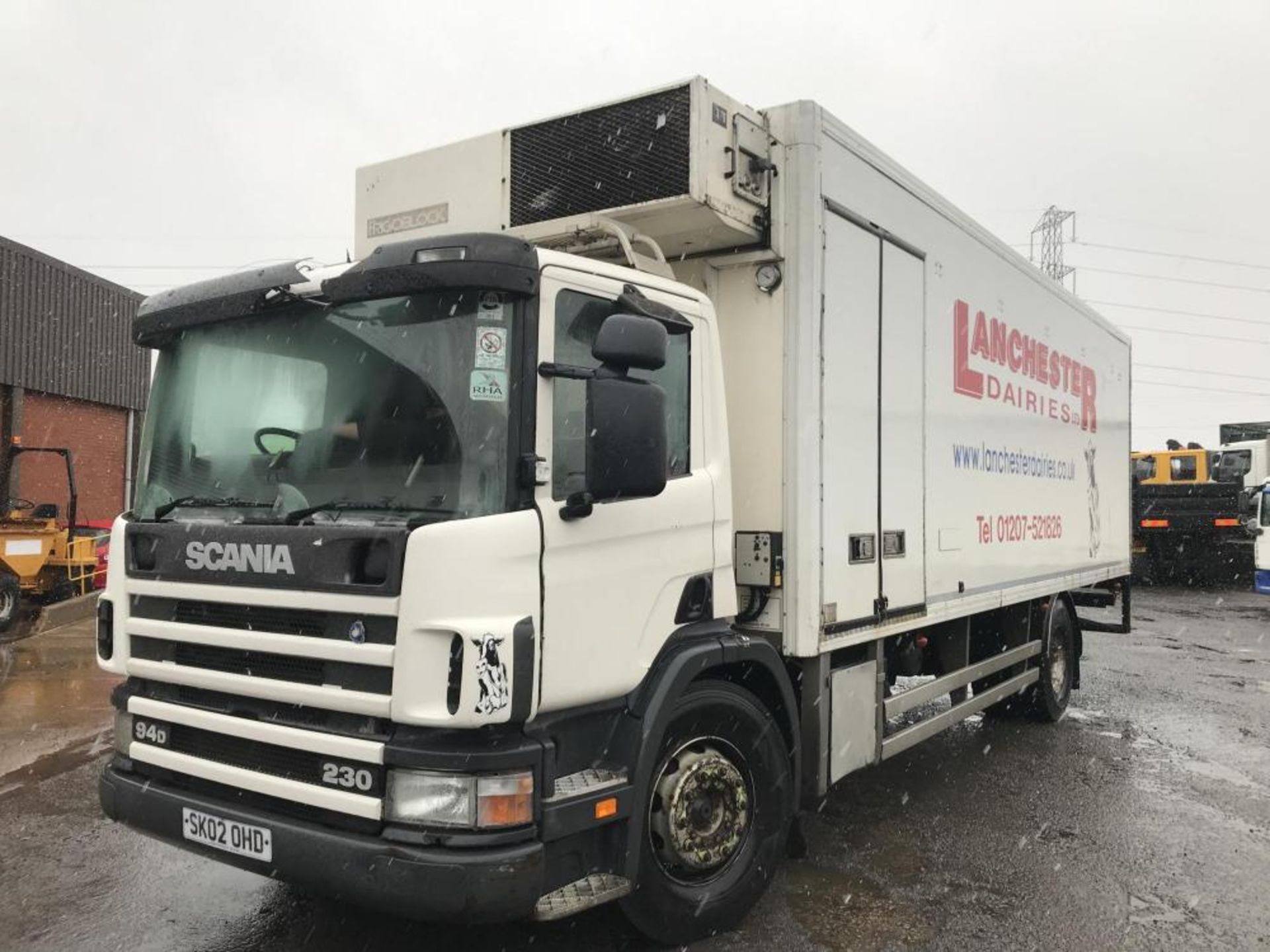 2002/02 REG SCANIA 4-SRS D-CLASS 94D 230 18 TON FRIDGE BOX VAN, SHOWING 1 FORMER KEEPER *PLUS VAT* - Bild 2 aus 9