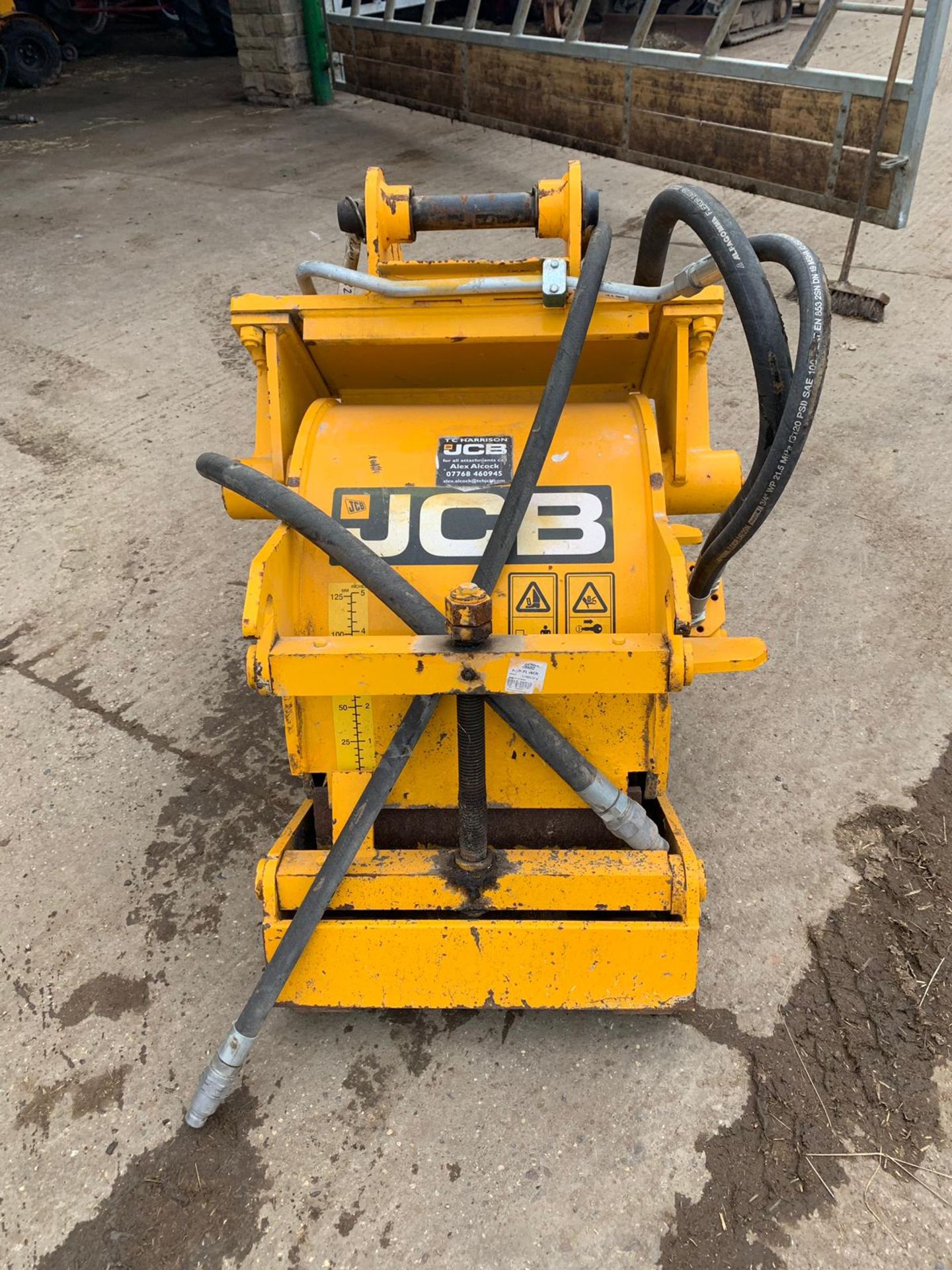 JCB ROAD PATCH PLANER TO FIT JCB 3CX *PLUS VAT* - Image 5 of 7