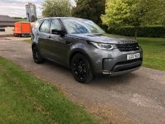 2017/17 REG LAND ROVER DISCOVERY HSE TD6 AUTO 3.0 DIESEL GREY, SHOWING 0 FORMER KEEPERS *NO VAT*