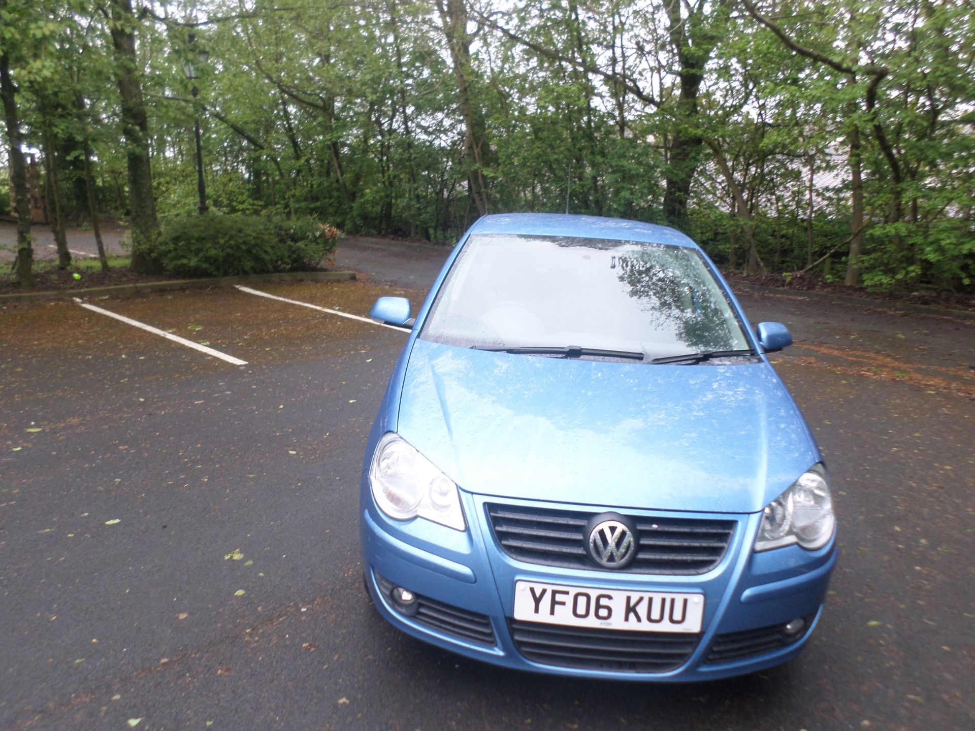 2006/06 REG VOLKSWAGEN POLO S 75 1.4 PETROL BLUE 5 DOOR HATCHBACK, FULL SERVICE HISTORY *NO VAT* - Image 2 of 16