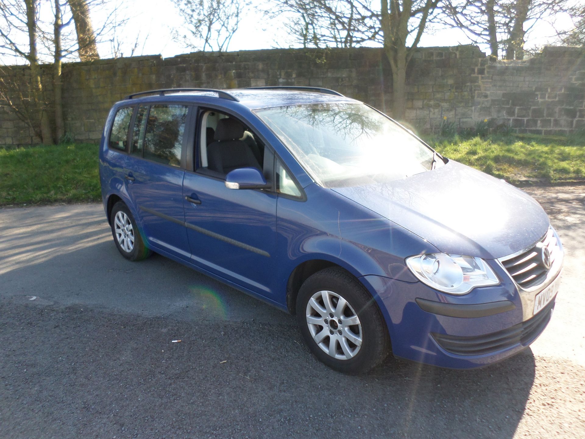 2009/09 REG VOLKSWAGEN TOURAN S TDI 90 1.9 BLUE DIESEL MPV, FULL SERVICE HISTORY *NO VAT* - Image 8 of 12