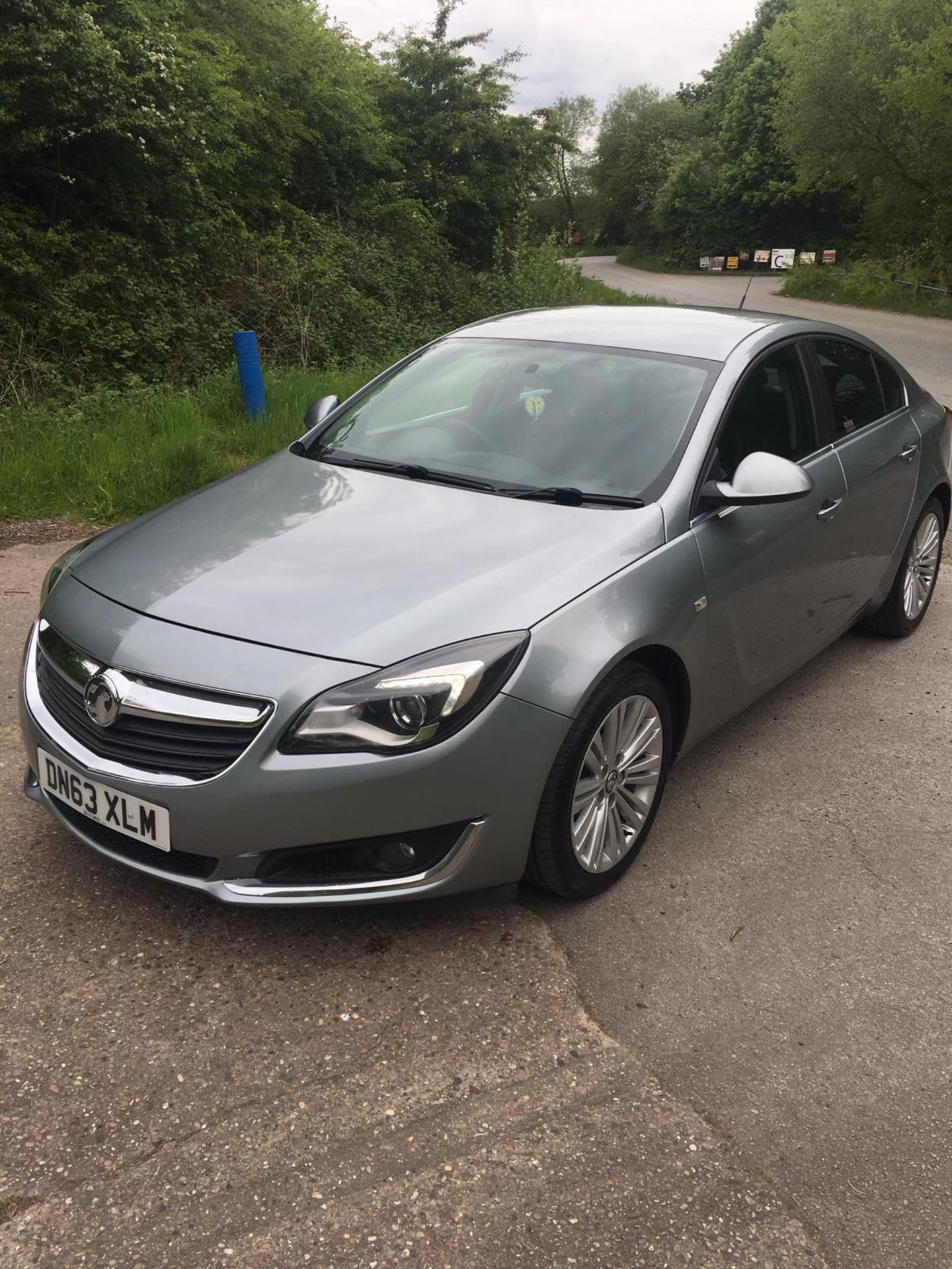 2013/63 REG VAUXHALL INSIGNIA DESIGN CDTI ECO 2.0 DIESEL SILVER, 5 DOOR HATCHBACK *NO VAT* - Image 2 of 20