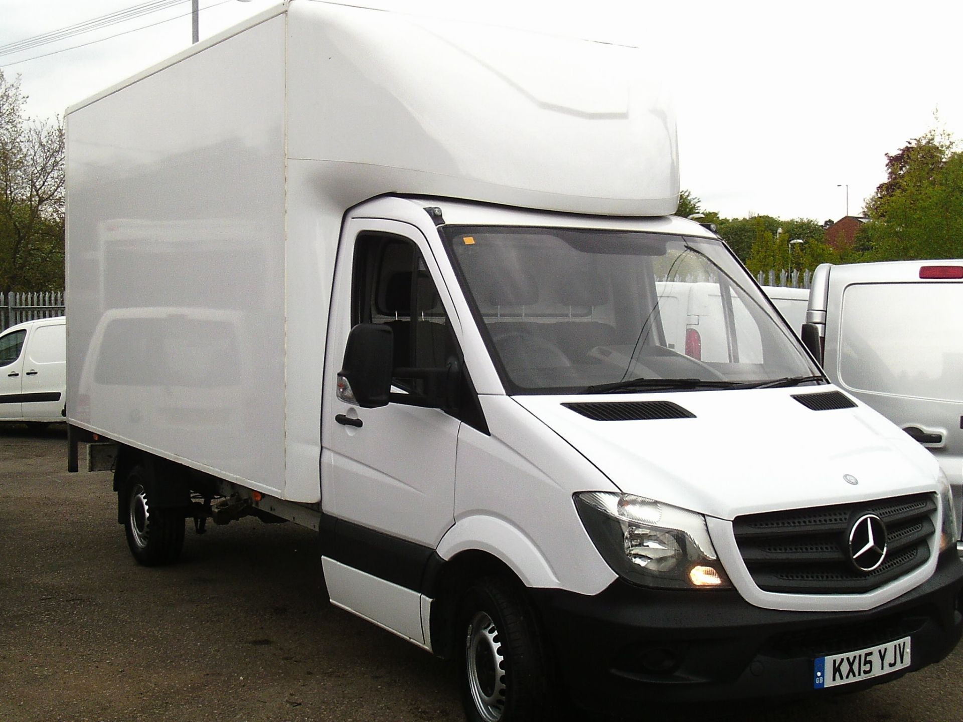 2015/15 REG MERCEDES-BENZ SPRINTER 313 CDI 2.2 DIESEL WHITE BOX LUTON VAN *PLUS VAT*