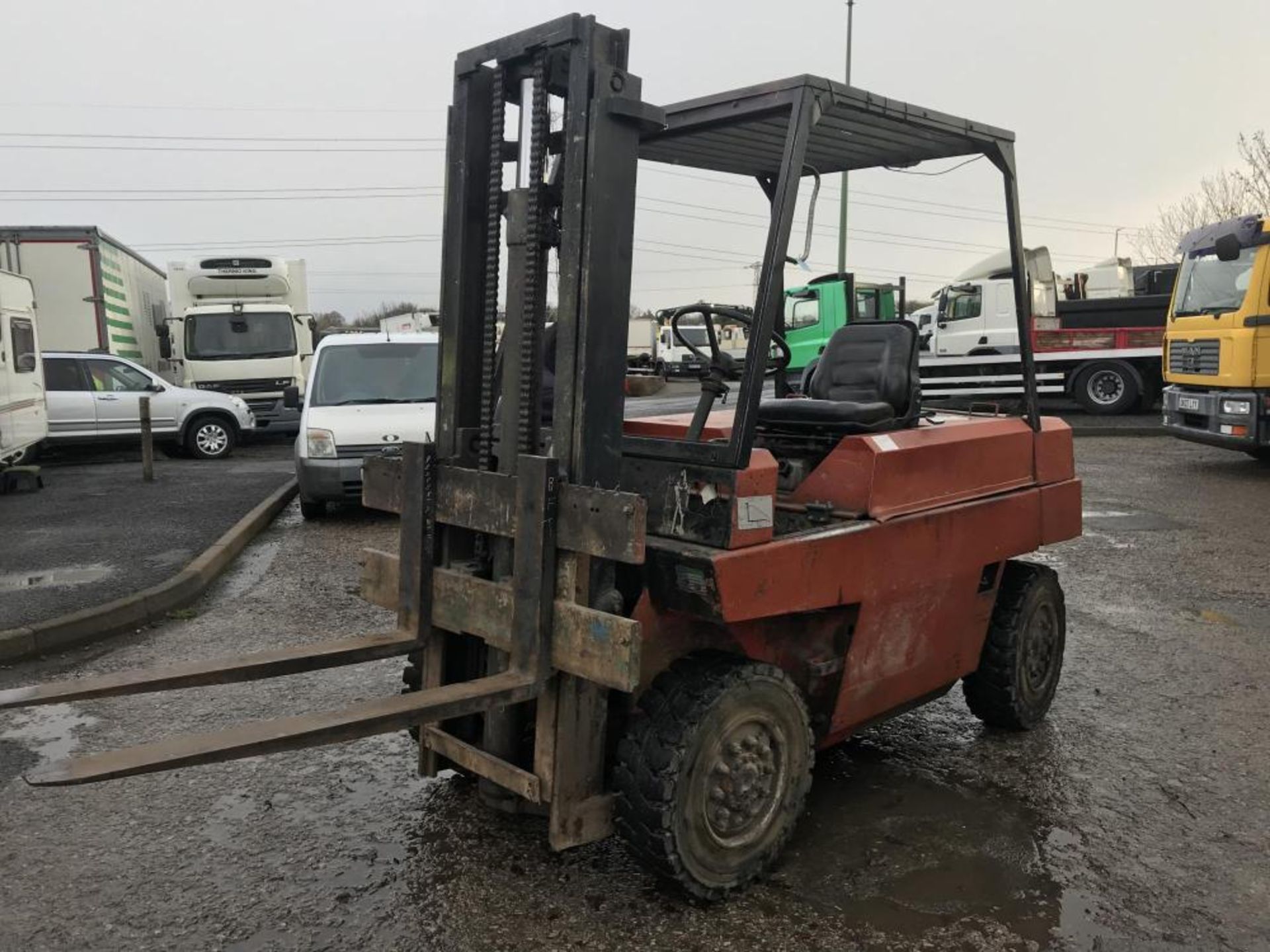 LINDE 4 TON LIFT H40D DIESEL FORKLIFT TRUCK DUTZE 4 CYLINDER ENGINE ALL IN WORKING ORDER *PLUS VAT*