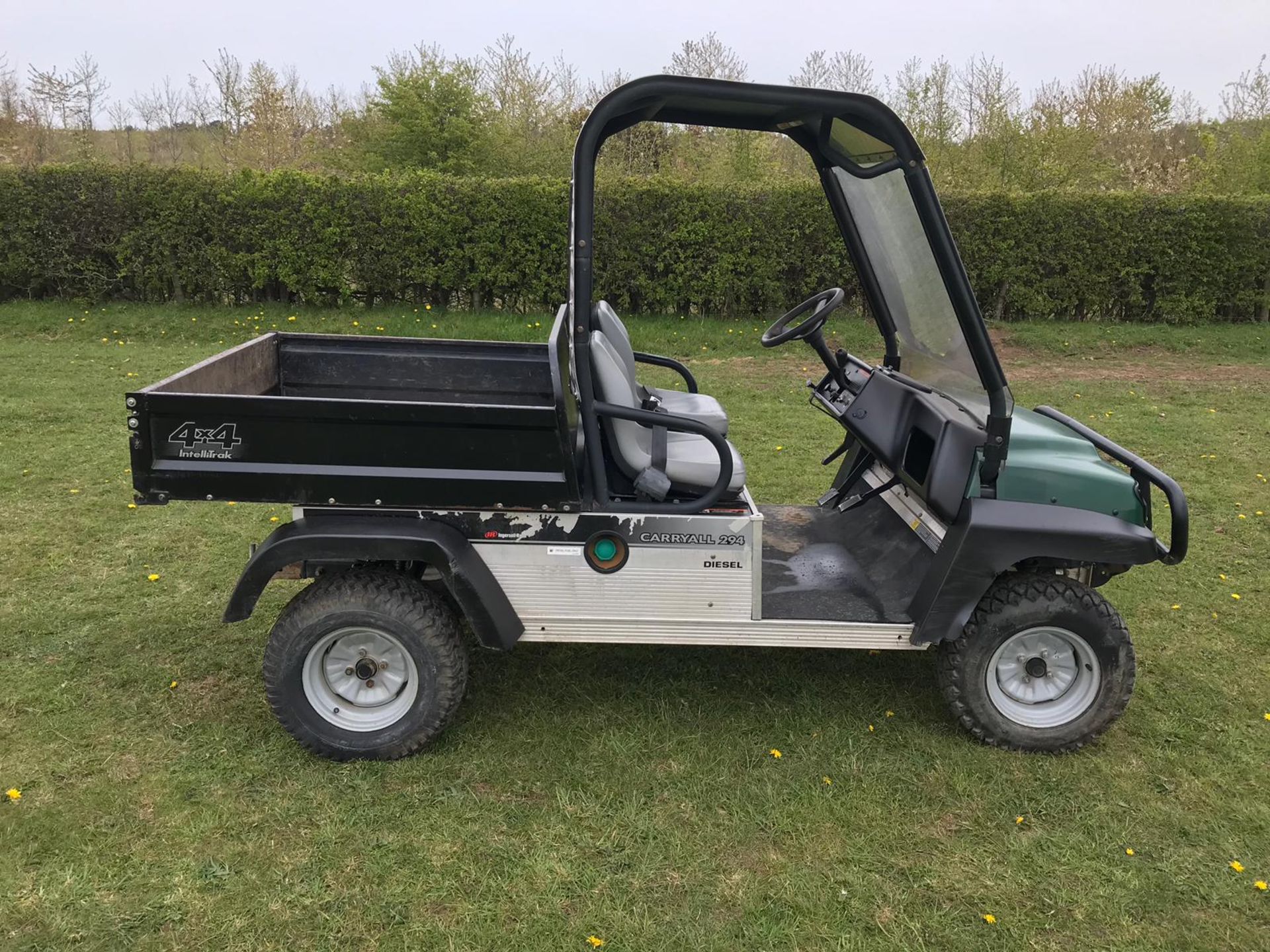 CARRYALL CLUB CAR 294 DIESEL 4X4 INTELLITRAK CLUB CART, ELECTRIC TIP *PLUS VAT* - Image 2 of 17