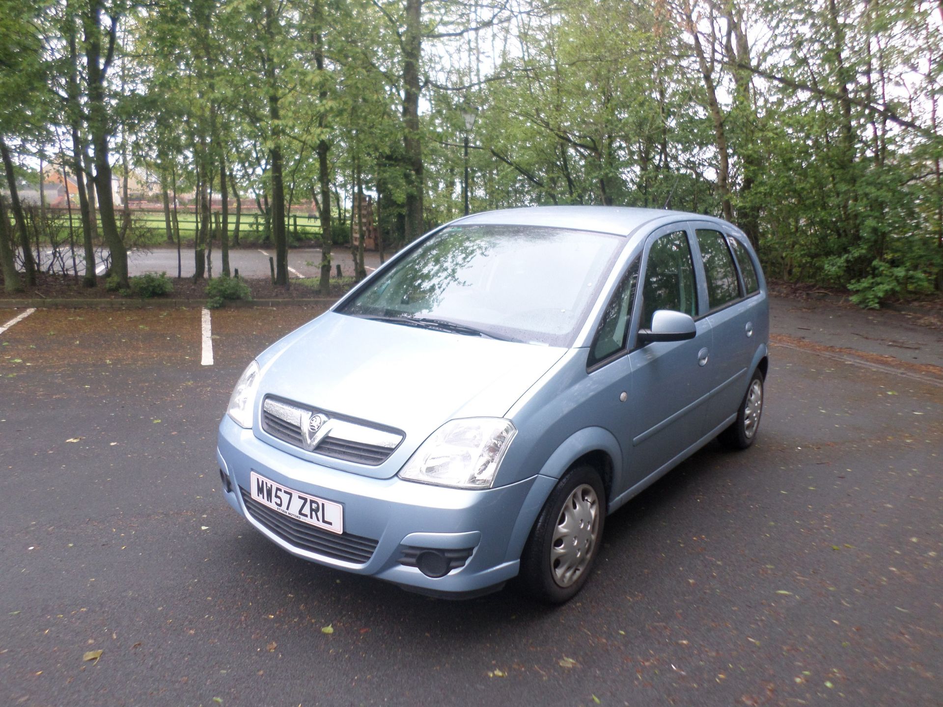 2008/57 REG VAUXHALL MERIVA CLUB 1.4 PETROL BLUE MPV, SHOWING 3 FORMER KEEPERS *NO VAT* - Image 3 of 12