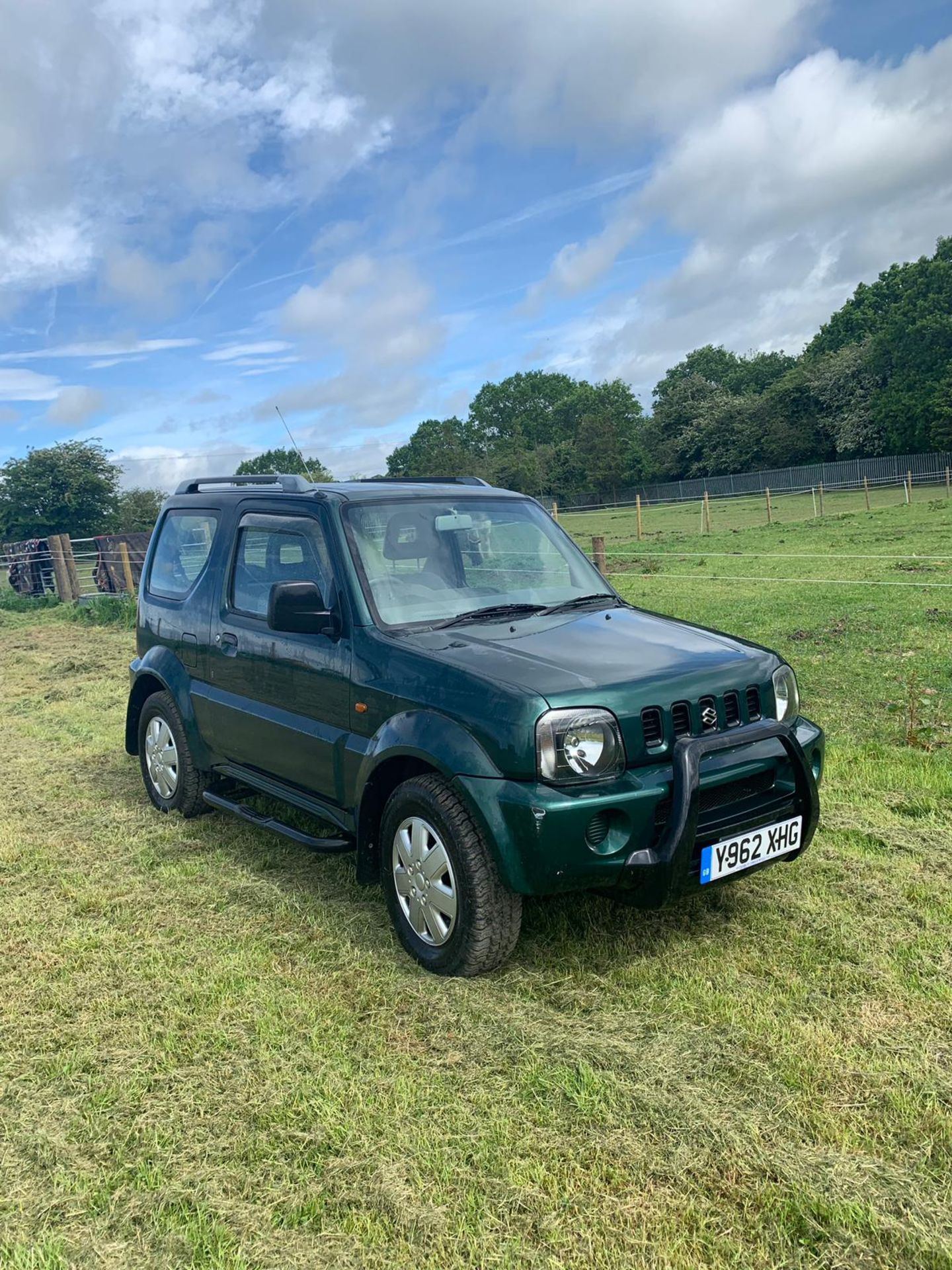 2001/Y REG SUZUKI JIMNY JLX 1.3 PETROL GREEN *PLUS VAT* - Image 2 of 12