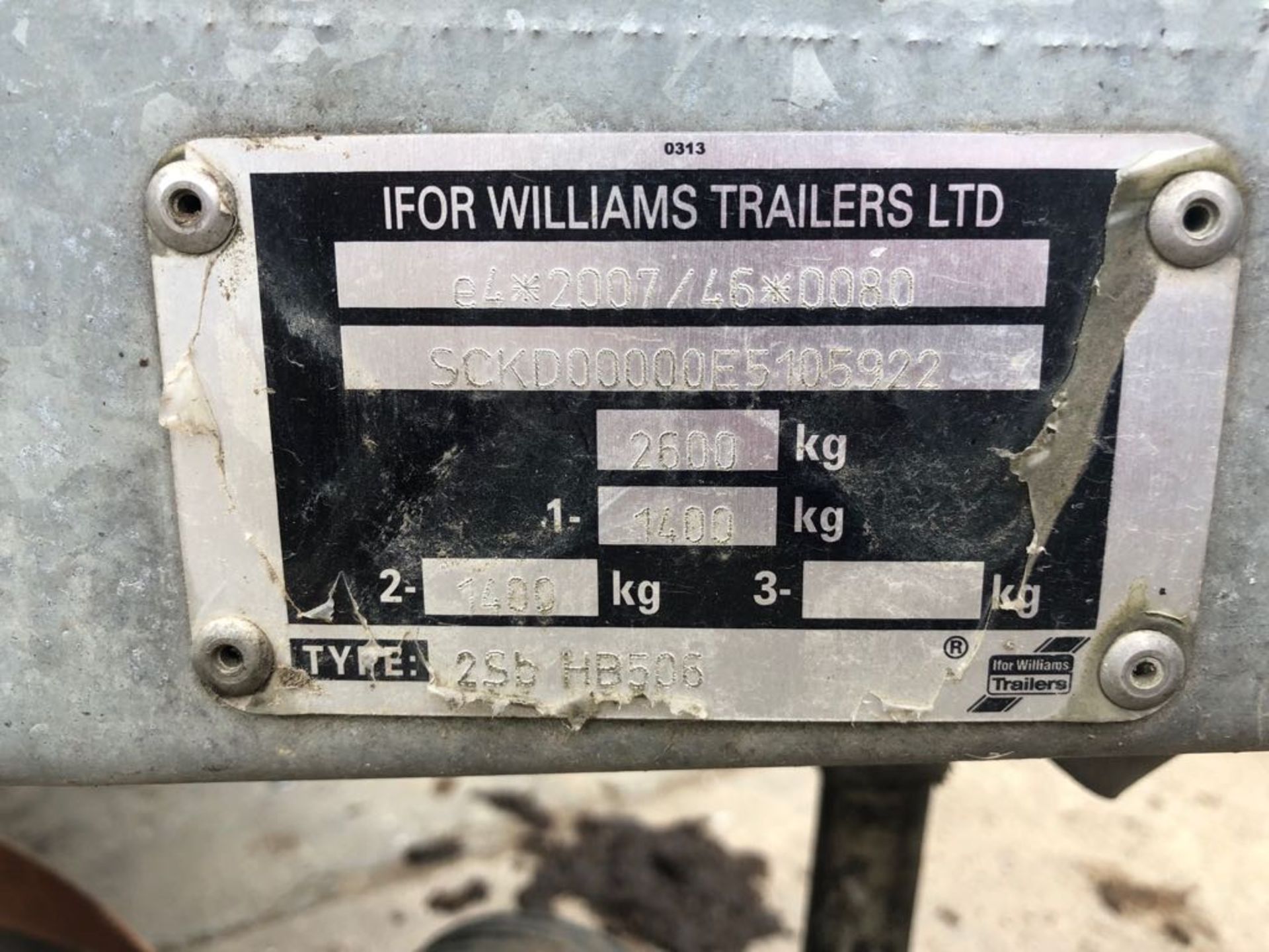 2015 IFOR WILLIAMS TWIN AXLE HORSE BOX TRAILER HB506 BLACK *PLUS VAT* - Bild 10 aus 10