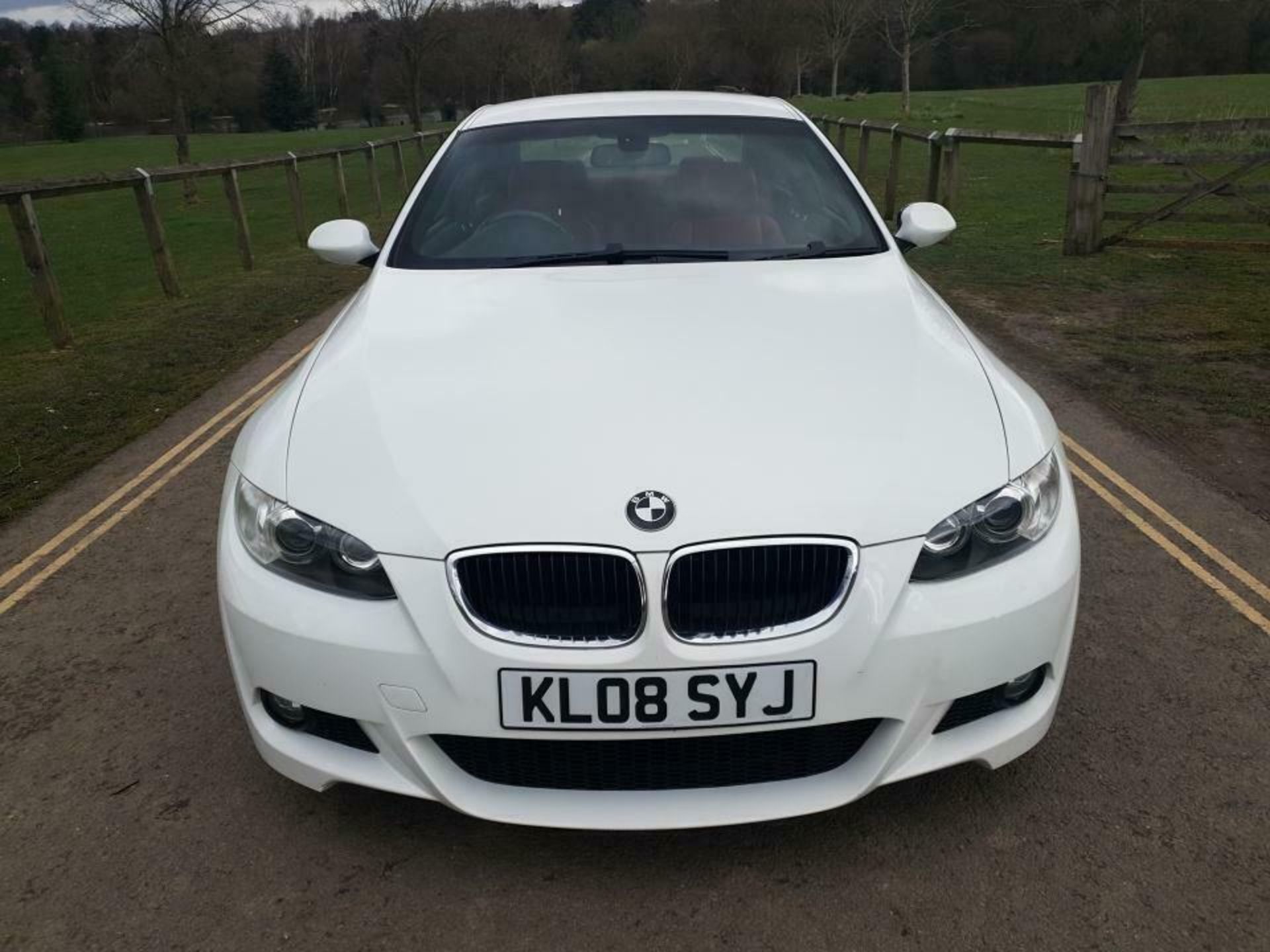 2008/08 REG BMW 325I M SPORT 3.0 PETROL WHITE COUPE, SHOWING 3 FORMER KEEPERS *NO VAT* - Bild 2 aus 12