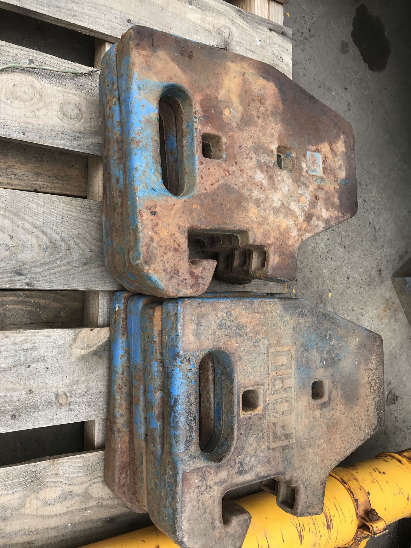 8 X TRACTOR WEIGHTS *PLUS VAT* - Image 2 of 2