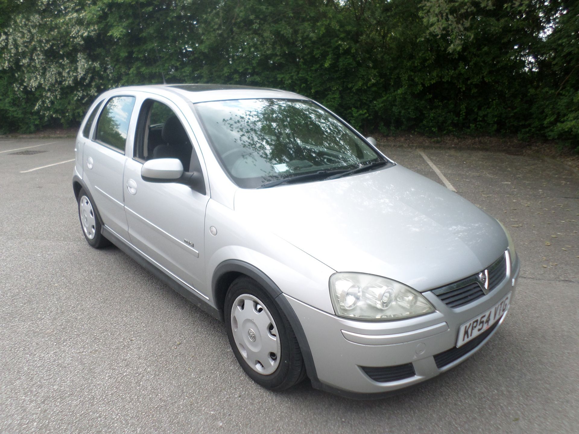 2004/54 REG VAUXHALL CORSA DESIGN TWINPORT 1.2 PETROL SILVER 5 DOOR HATCHBACK - FSH! *NO VAT*