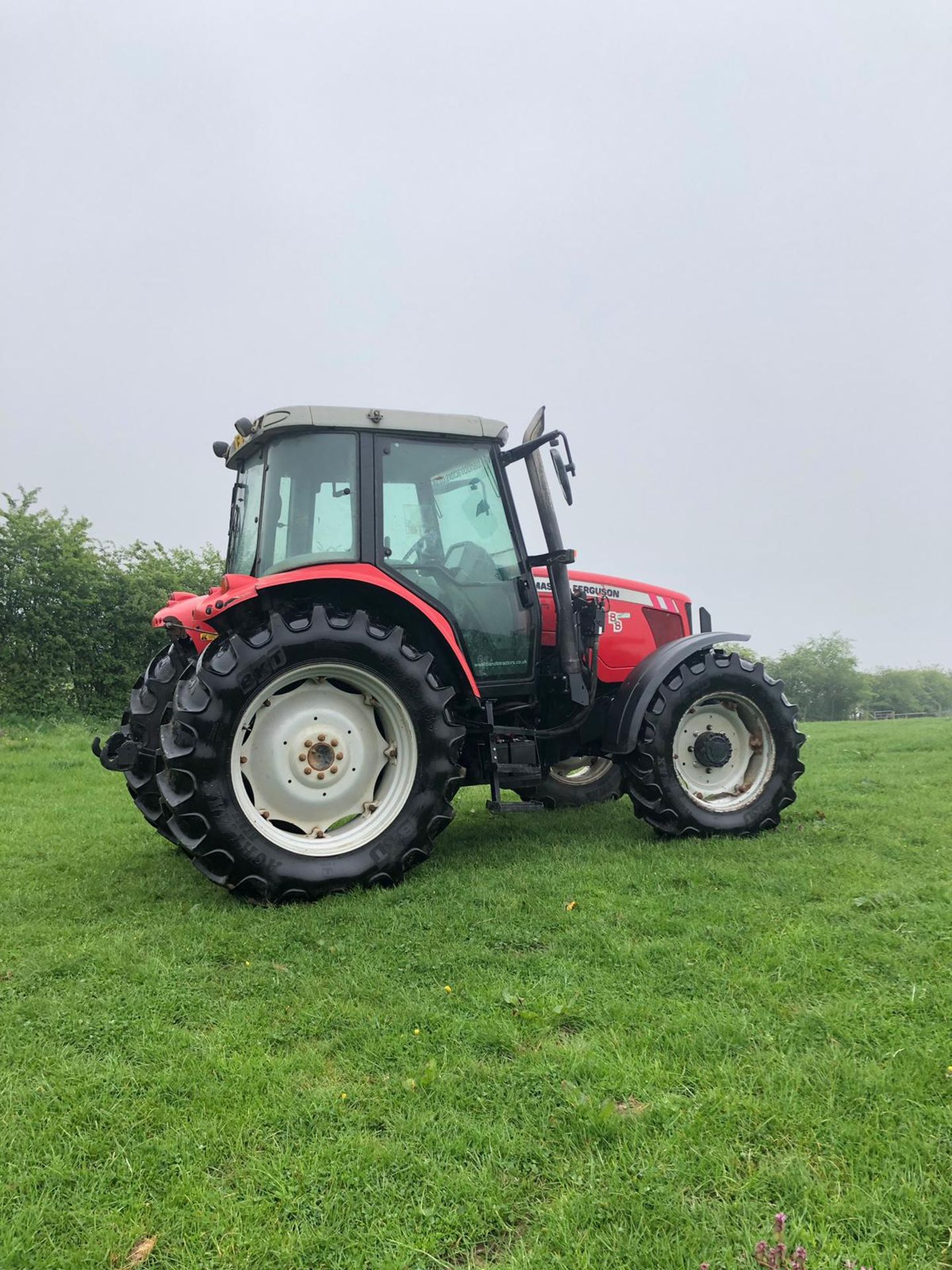 MASSEY FERGUSON 5460 TRACTOR 95 HP ENGINE, YEAR 2008, RUNS AND WORKS *PLUS VAT* - Bild 2 aus 10