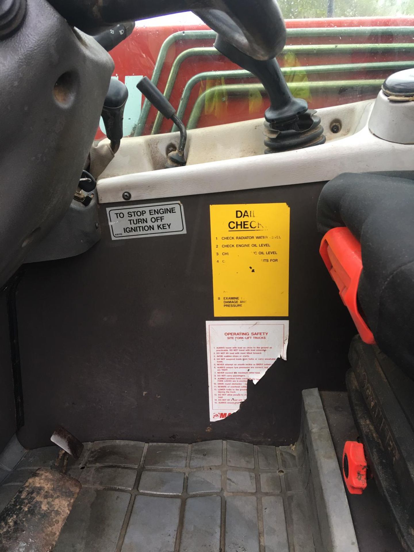 2006/56 REG MANITOU MLT 634-120LSU TURBO TELEHANDLER / TELESCOPIC FORKLIFT, V5 PRESENT *NO VAT* - Image 23 of 28