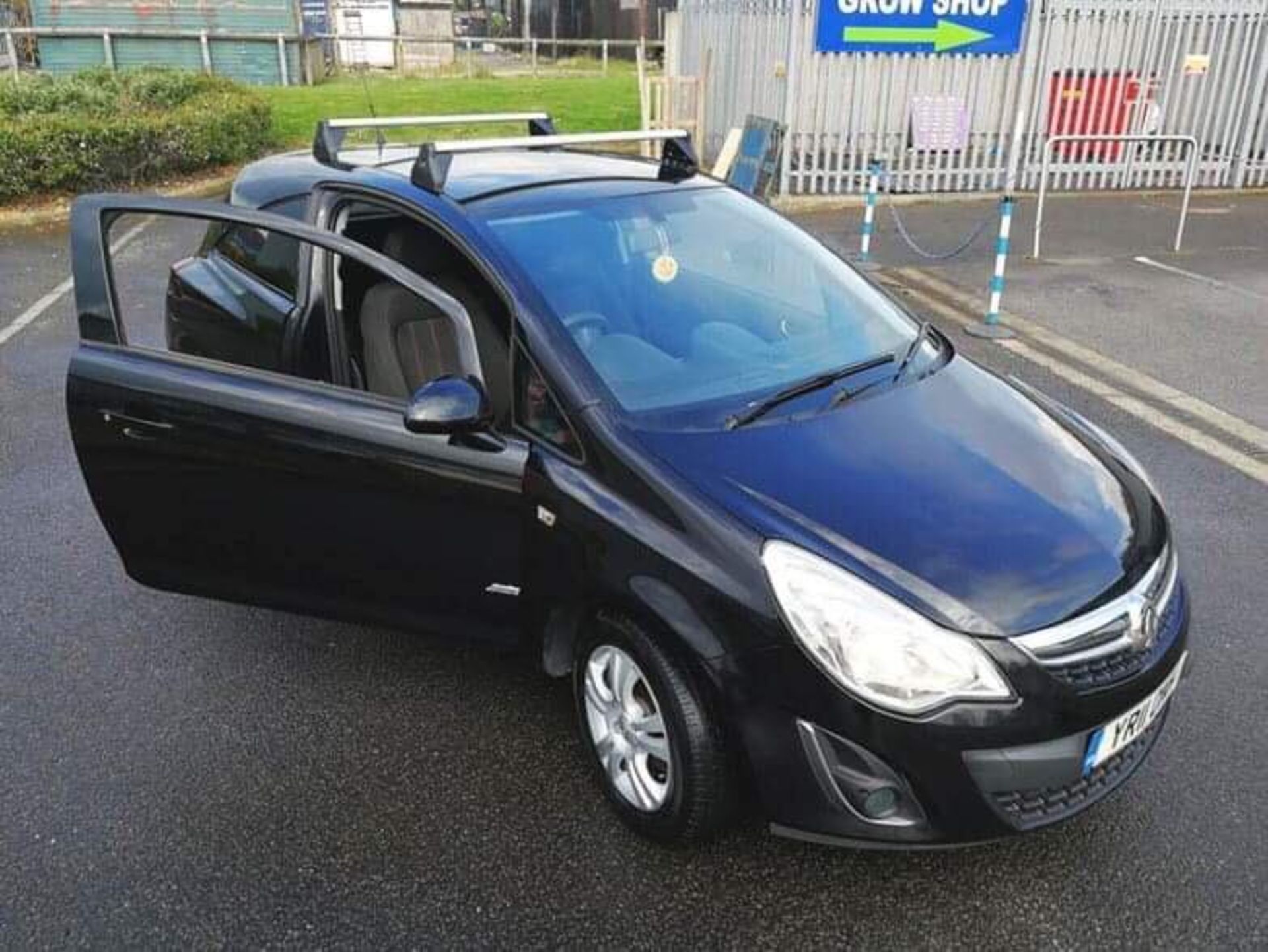 2011/11 REG VAUXHALL CORSA SPORTIVE CDTI 1.25 BLACK DIESEL CAR DERIVED VAN *NO VAT* - Image 3 of 16