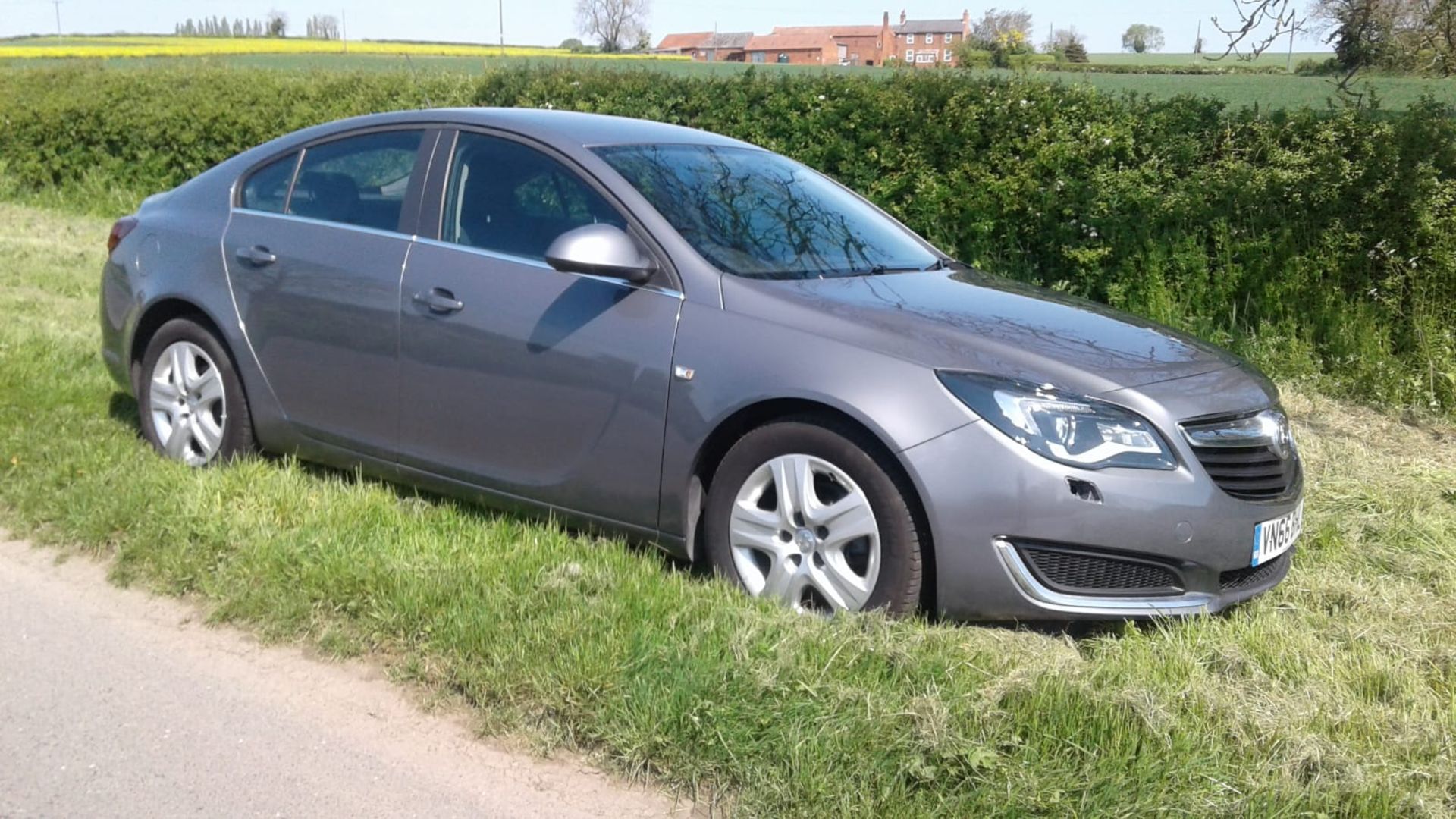 2017/66 REG VAUXHALL INSIGNIA DESIGN CDTI ECOFLEX 1.6 DIESEL GREY, SHOWING 0 FORMER KEEPERS *NO VAT*