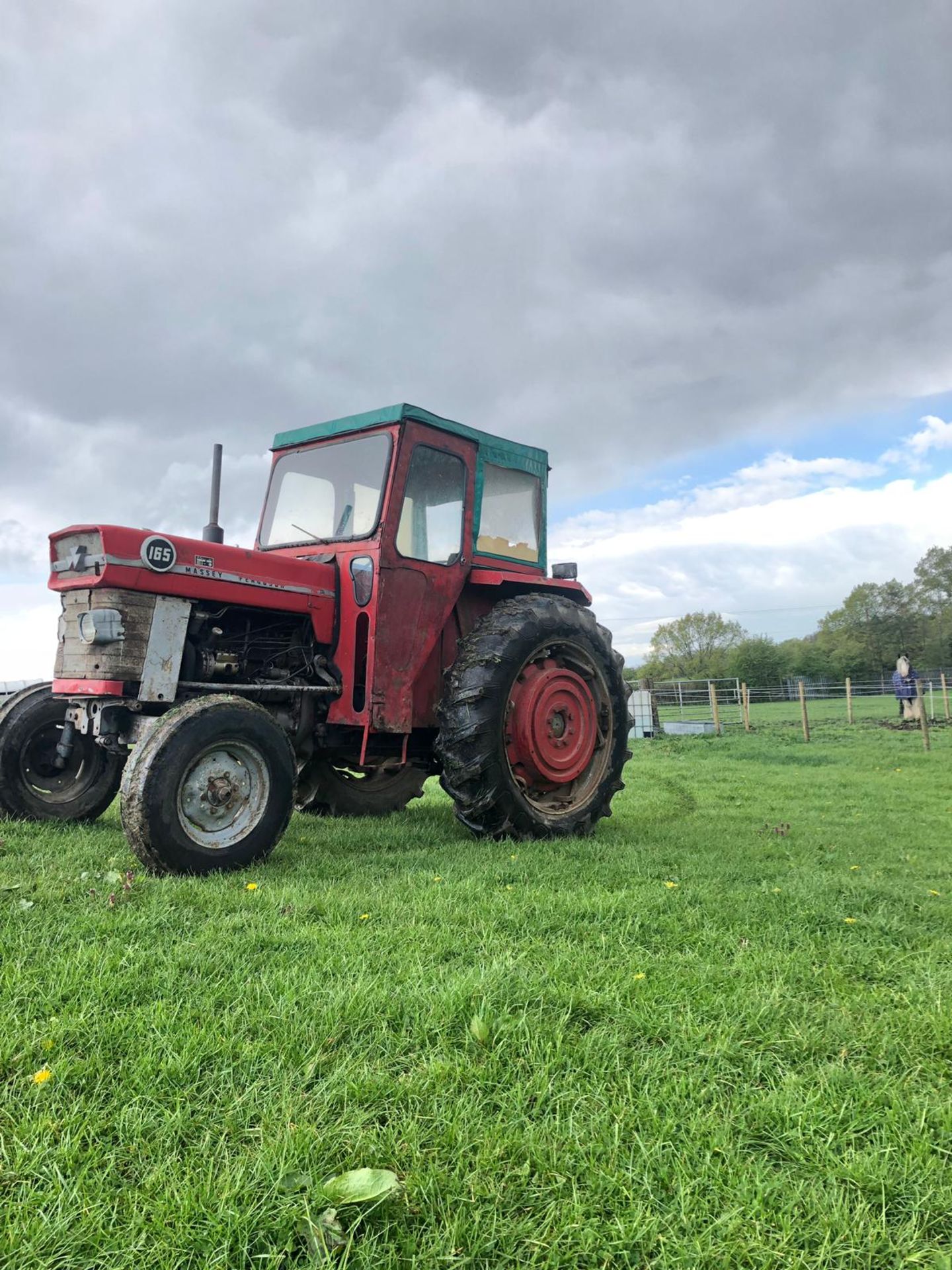 MASSEY FERGUSON 165 TRACTOR, RUNS AND WORKS, ALL GEARS WORK *PLUS VAT* - Image 5 of 6