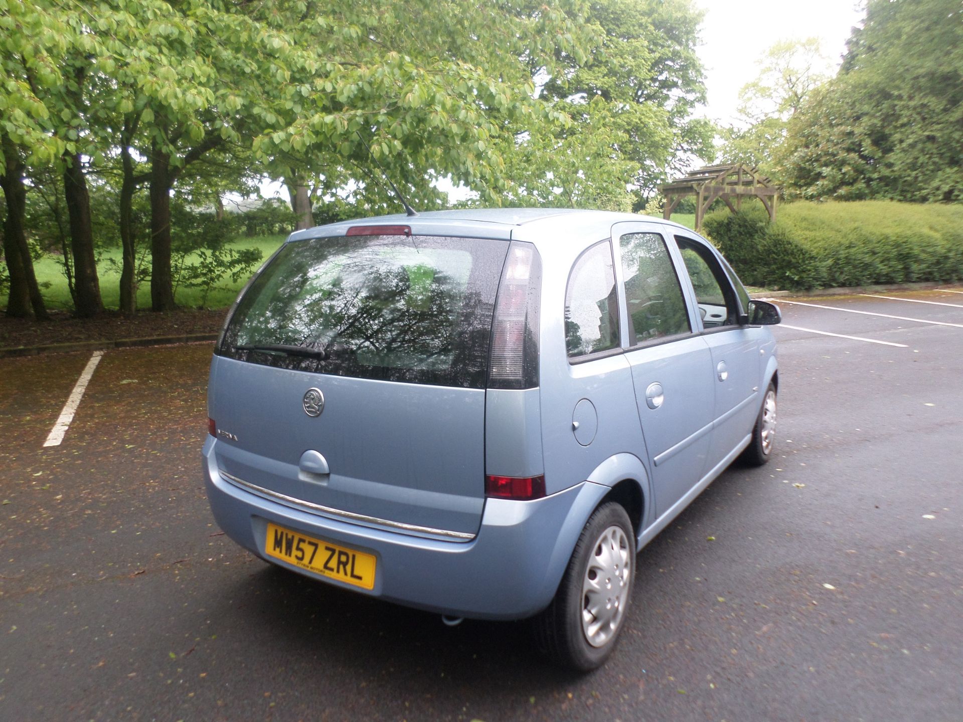 2008/57 REG VAUXHALL MERIVA CLUB 1.4 PETROL BLUE MPV, SHOWING 3 FORMER KEEPERS *NO VAT* - Image 7 of 12