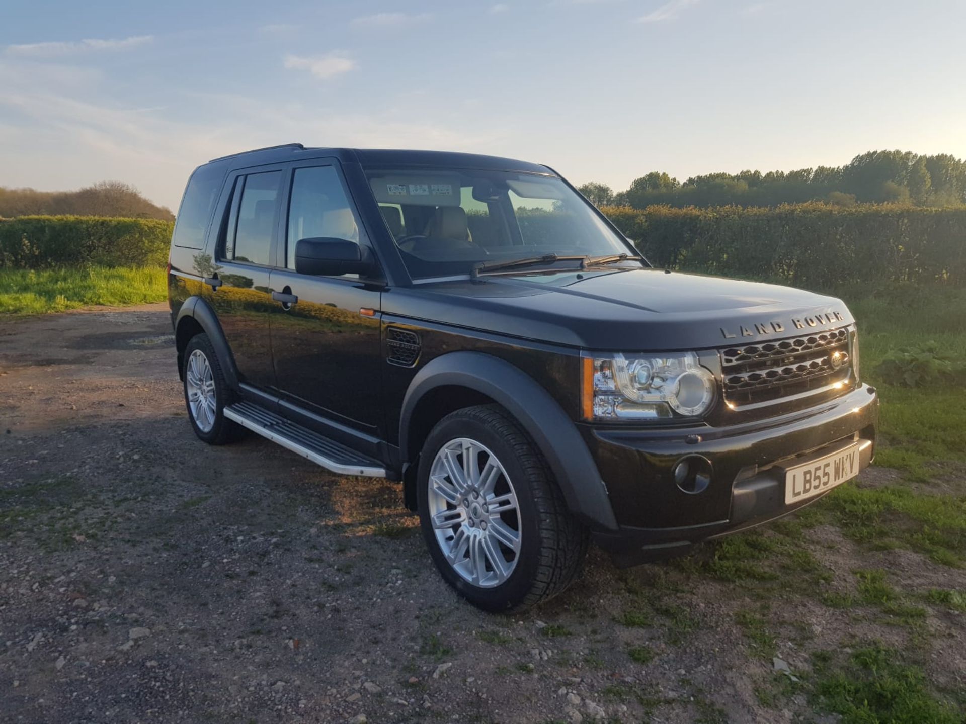 2006/55 REG LAND ROVER DISCOVERY 3 TDV6 AUTO 2.7 DIESEL BLACK 7 SEATER *NO VAT*