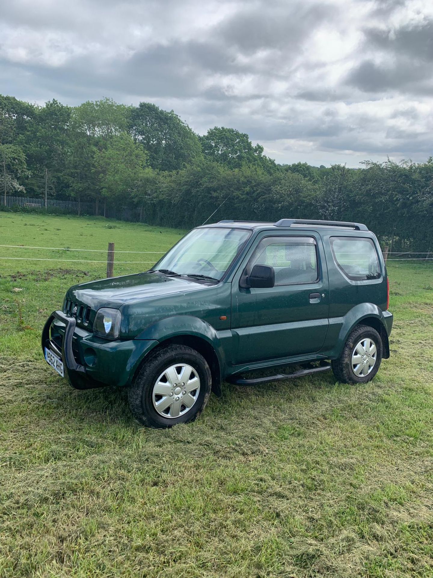 2001/Y REG SUZUKI JIMNY JLX 1.3 PETROL GREEN *PLUS VAT* - Image 4 of 12